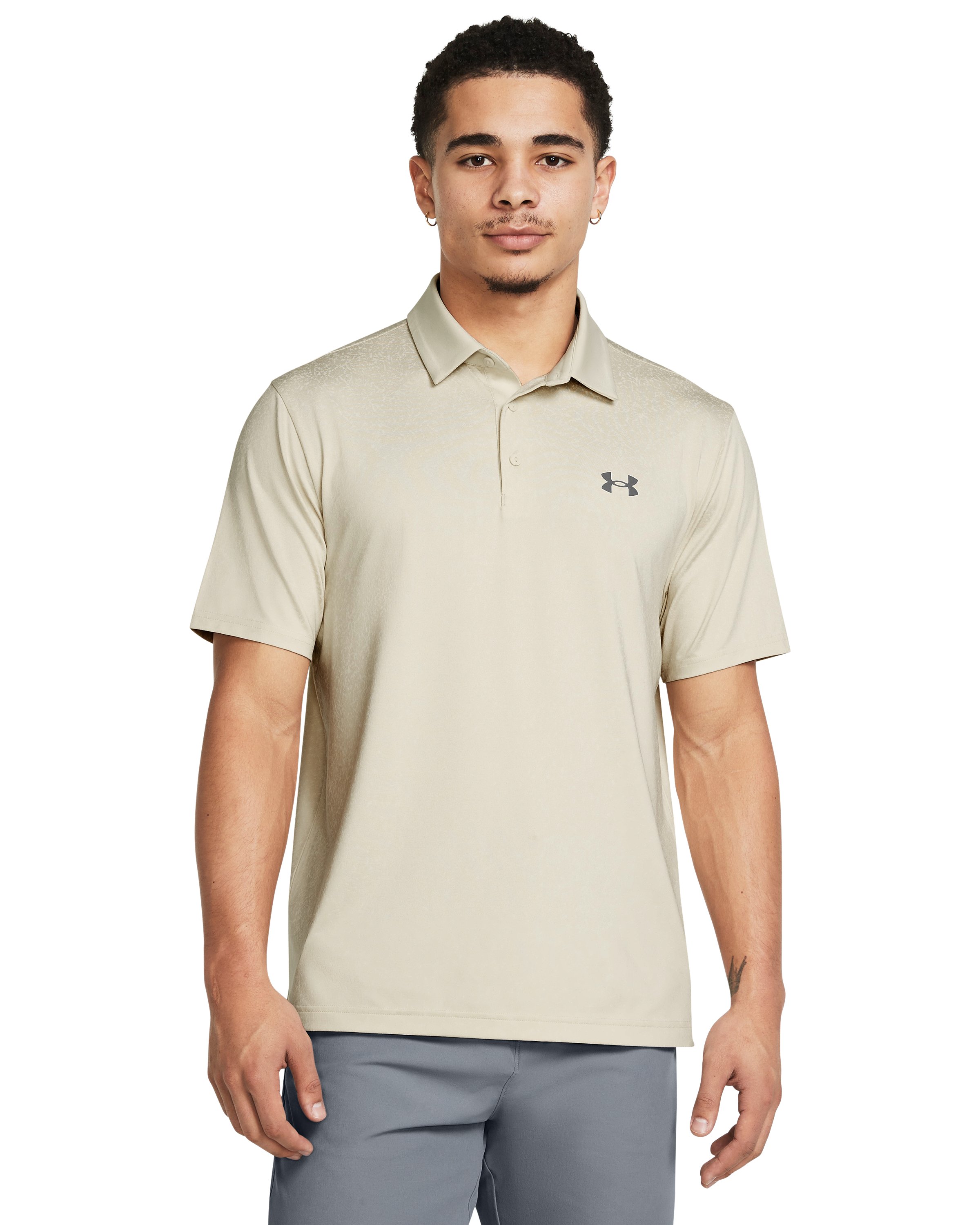 UA Playoff 3.0 Coral Jacquard Men's Polo 12