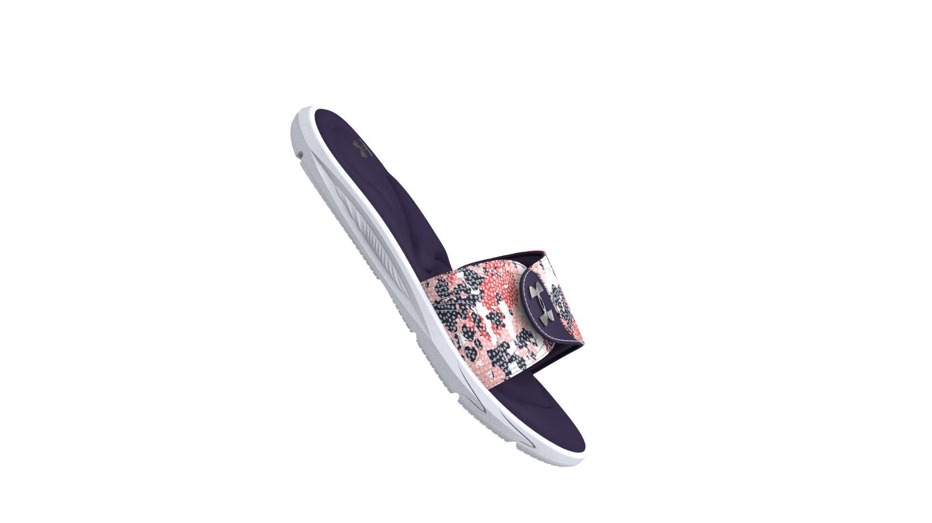 UA Ignite VI Graphic Strap Women's Slides 40