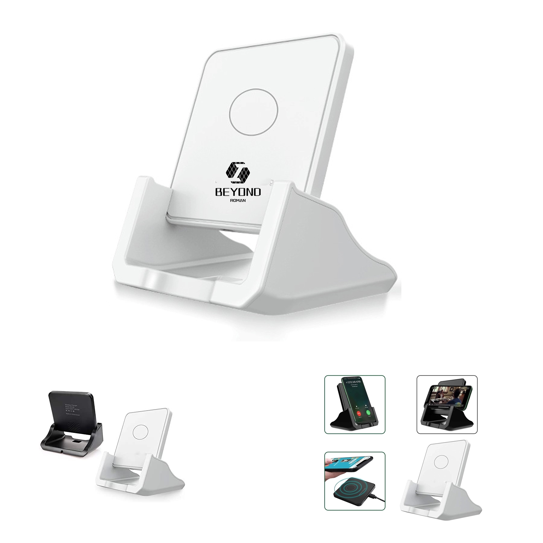Wireless Charger With Mobile Phone Holder
