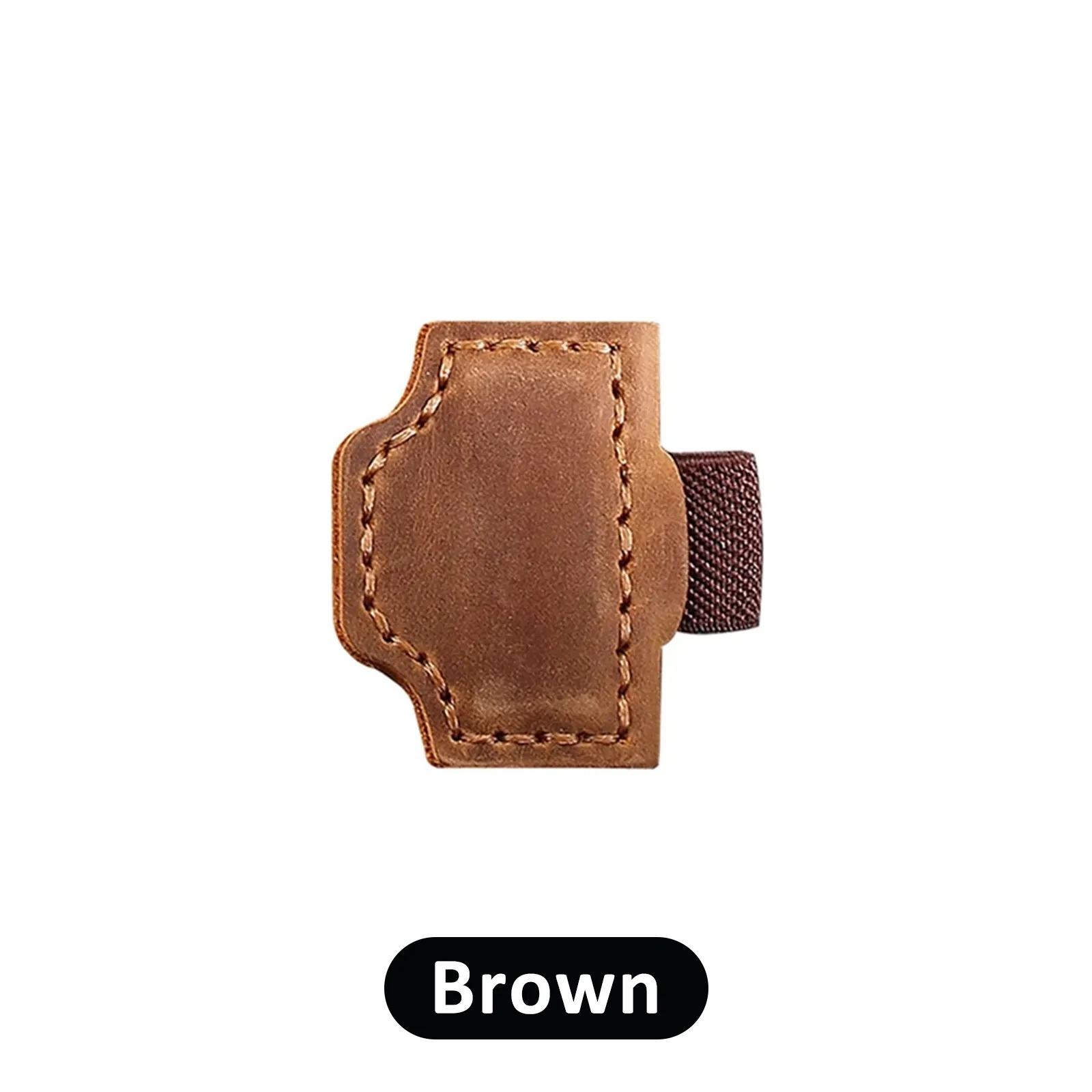 Magnetic Leather Bookmark with Pen Holder 25