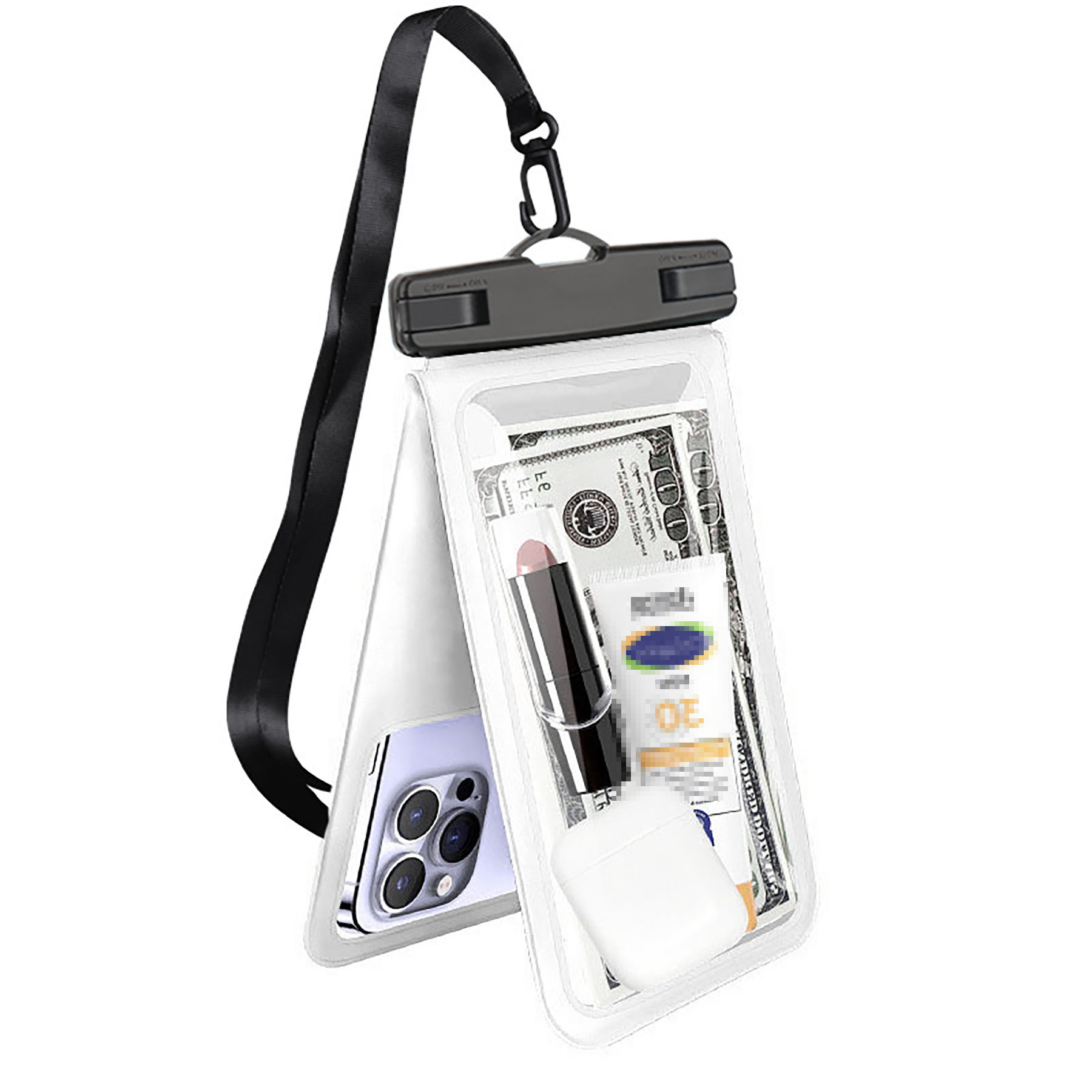 Double Waterproof Phone Pouch with Lanyard 9