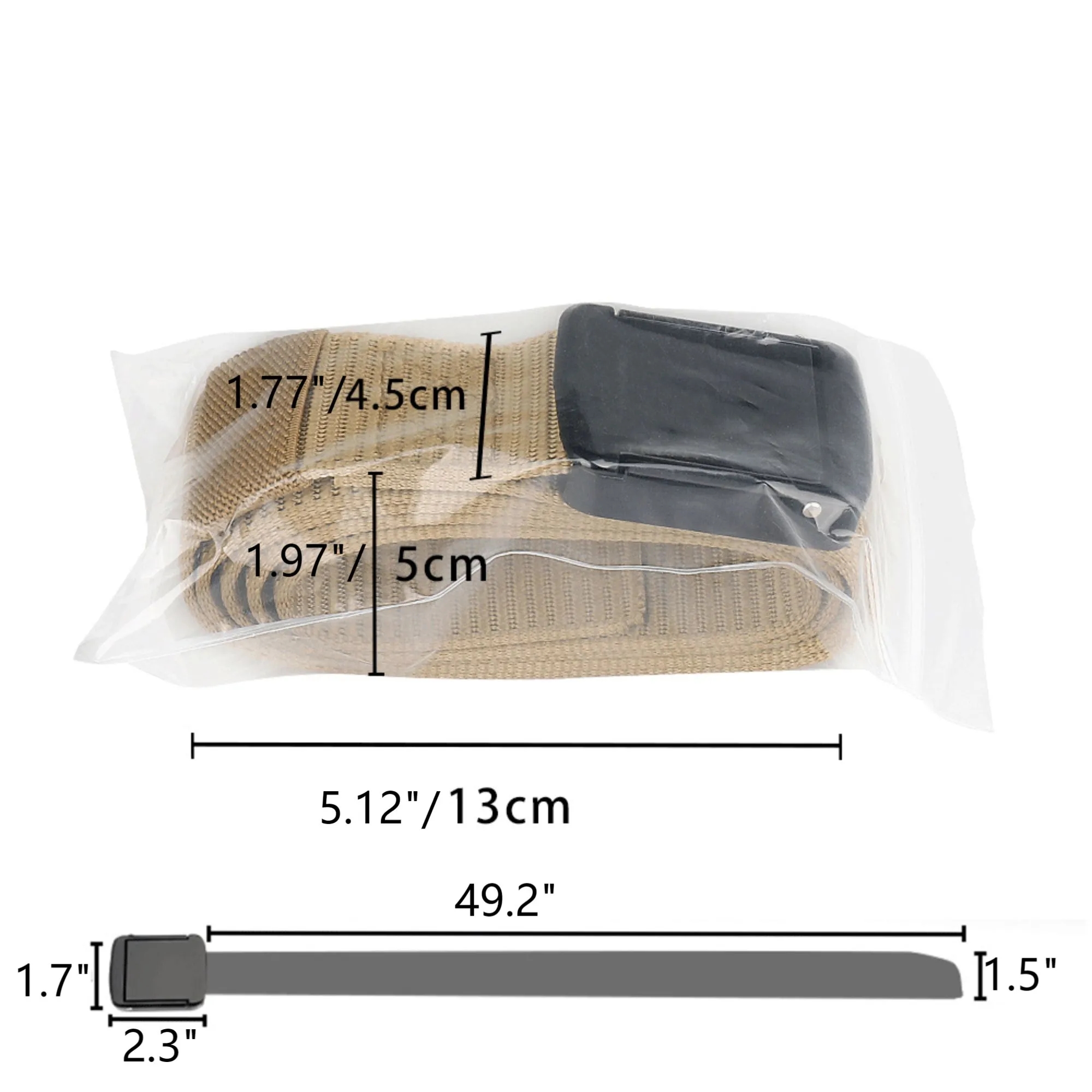 MOQ 50pcs Adjustable Nylon Tactical Belt 10