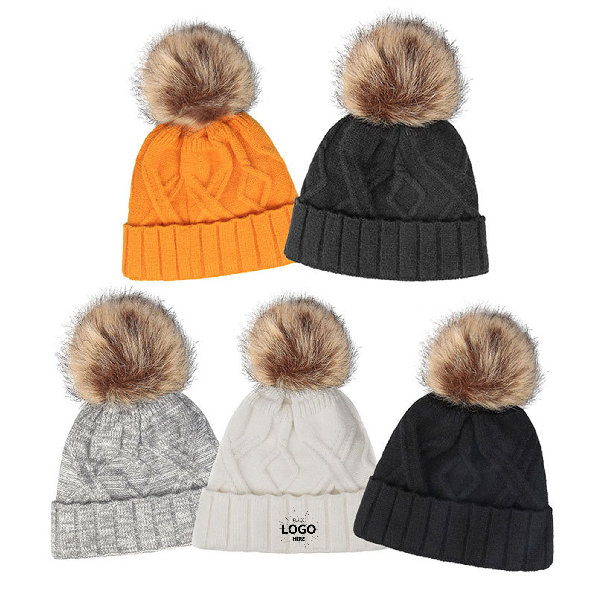 Beanie with Pom