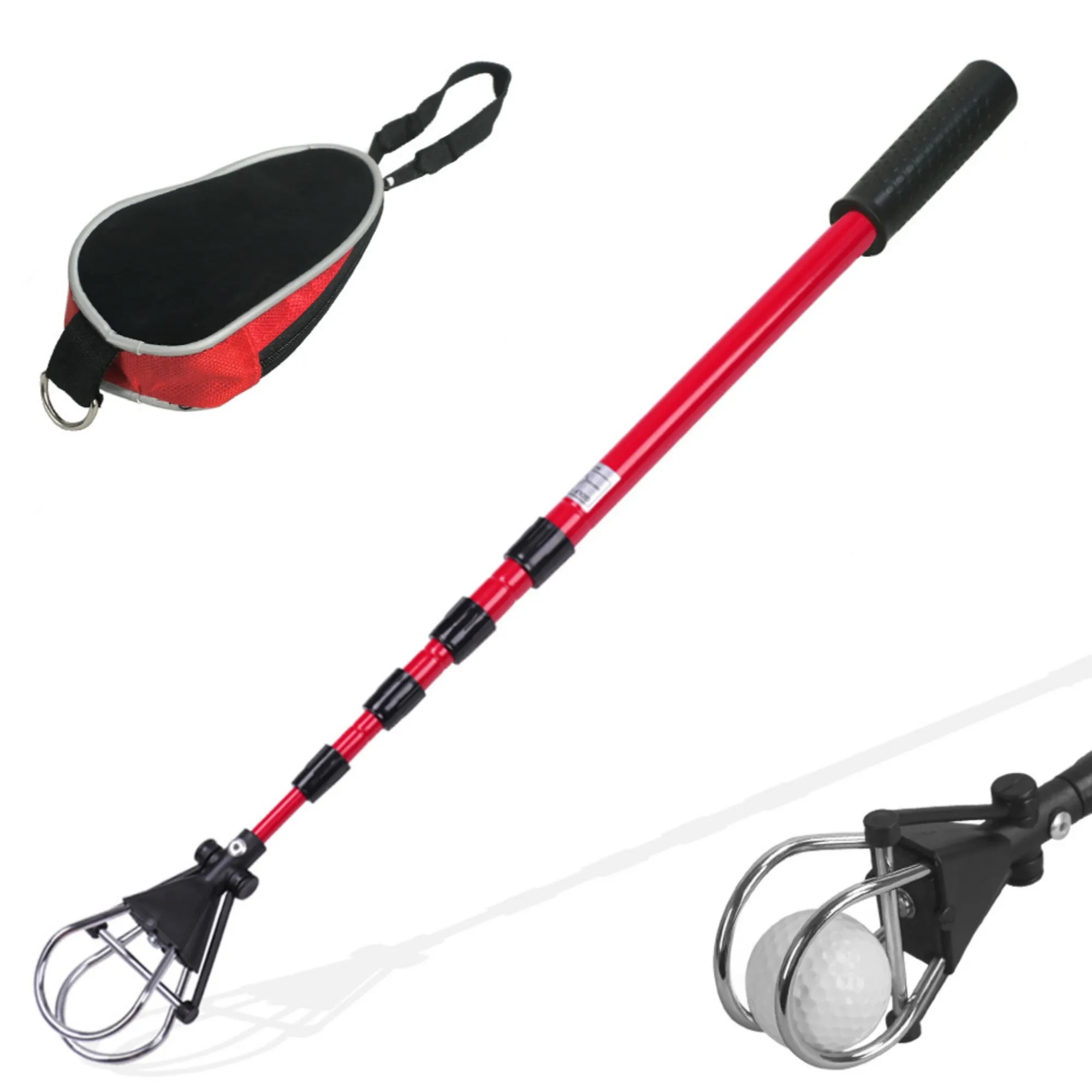 Telescopic Golf Ball Retriever for Water with Headcover 16