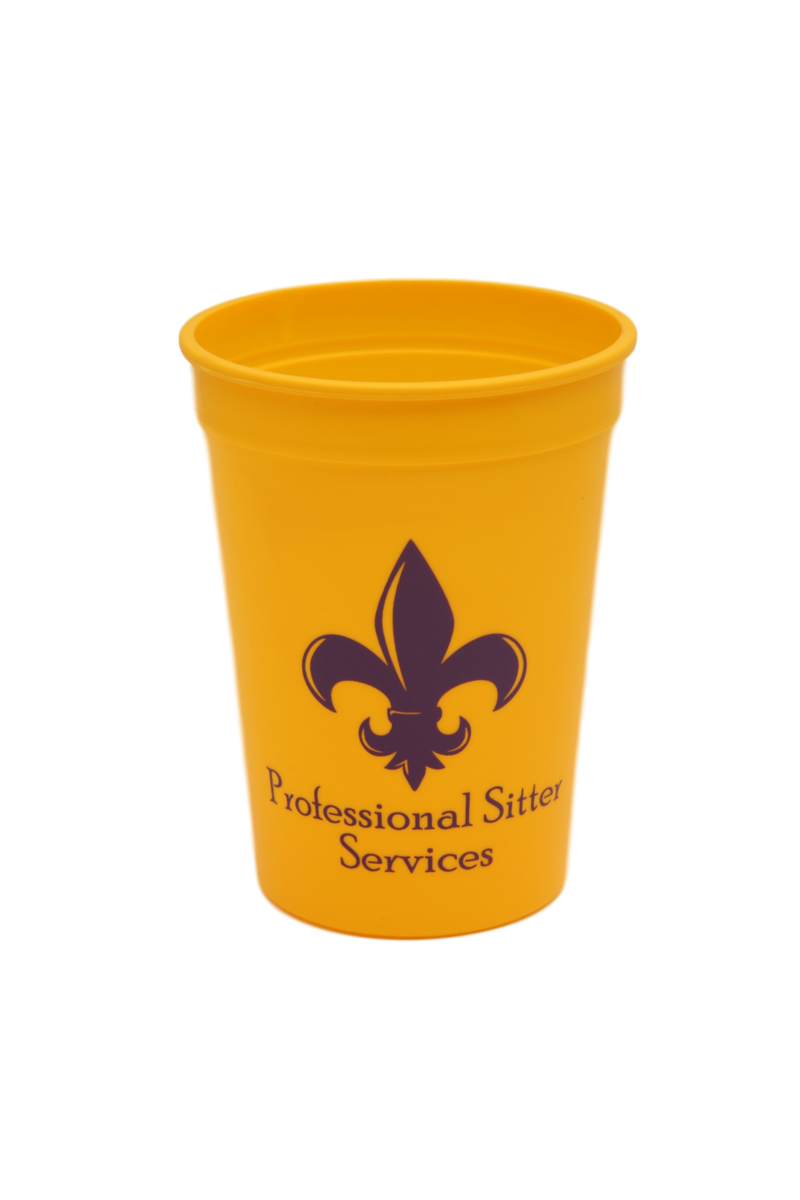 12 oz. Smooth Plastic Stadium Cup PP12 COLORCUP 18A