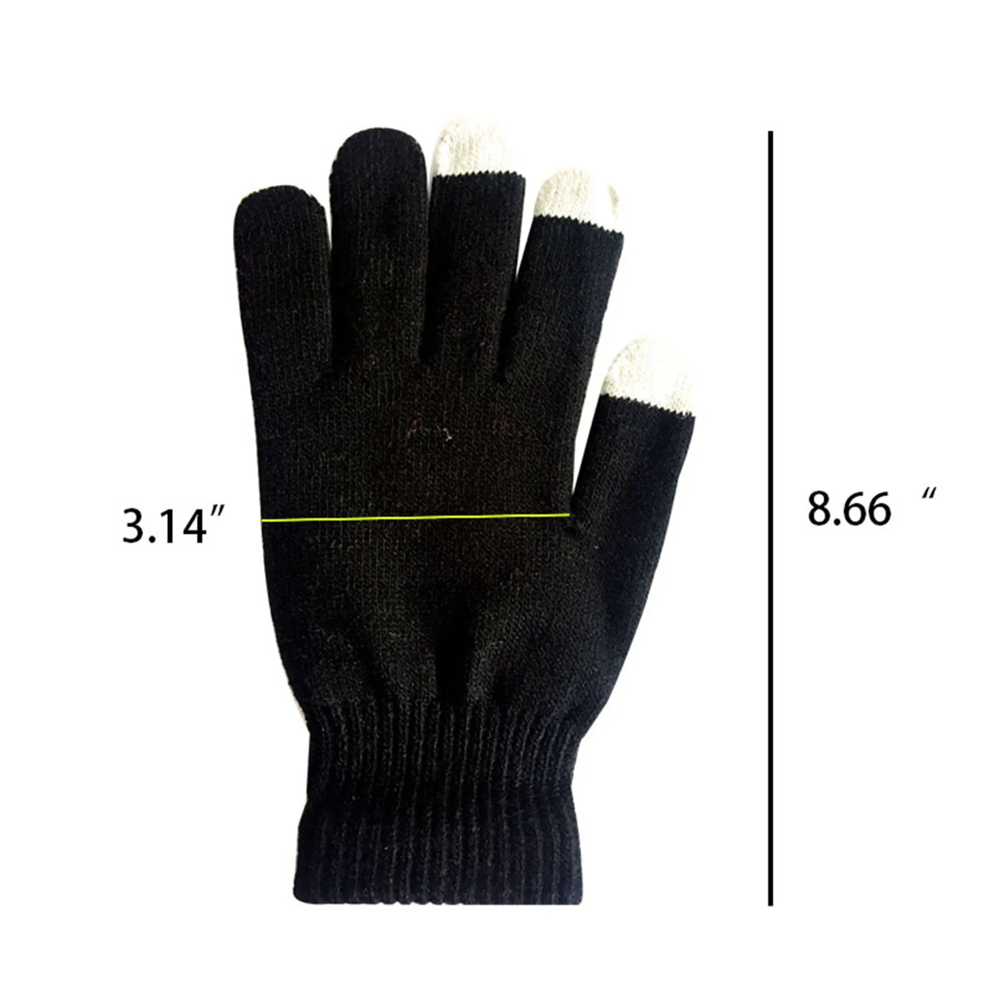Winter Touchscreen Knitted Gloves 13
