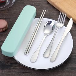 Stainless Steel Travel Four Sets