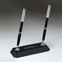 Black Crystal Pen Set w/ 2 Black pens_D712CA