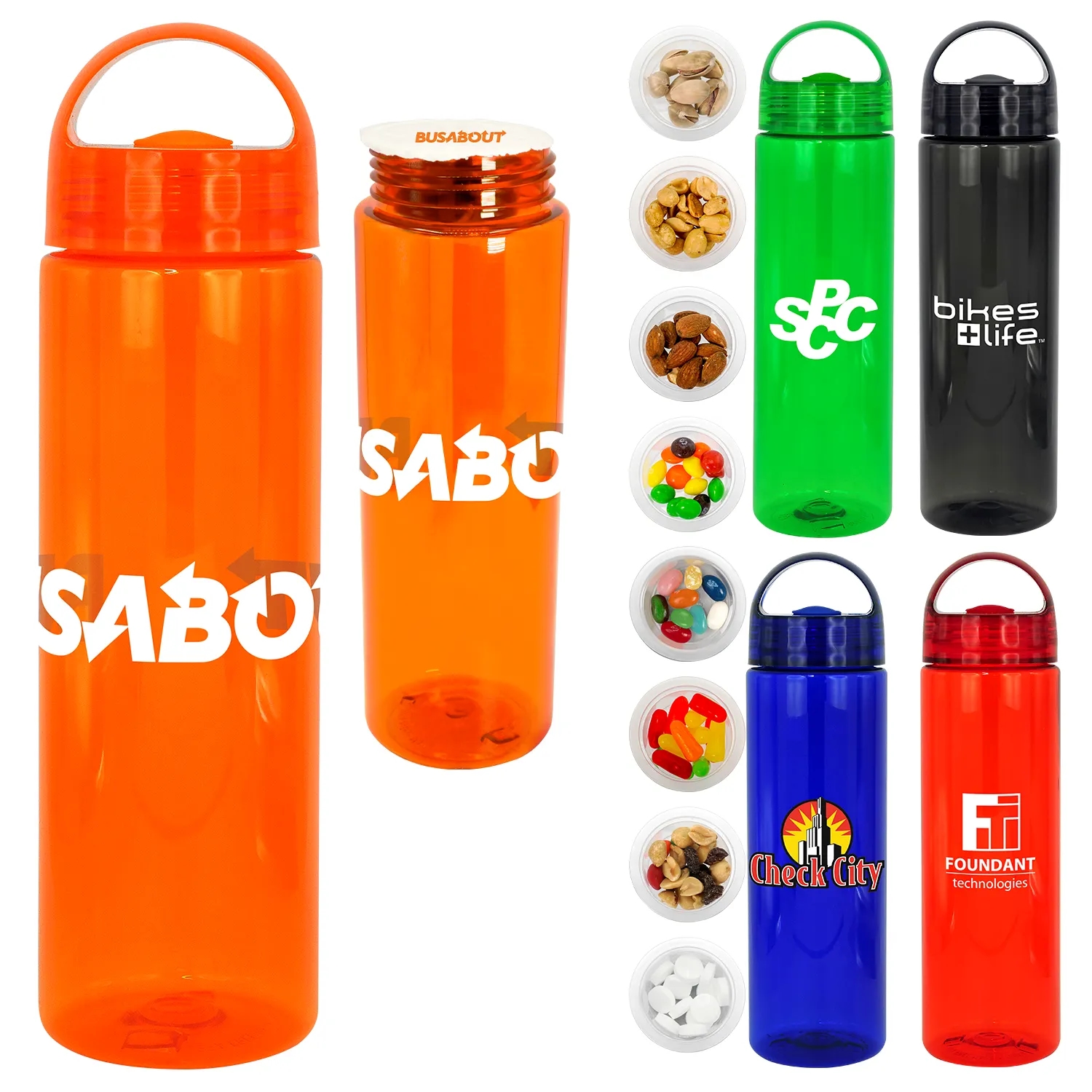 Arch 24 oz. Colorful Snack Bottle 15