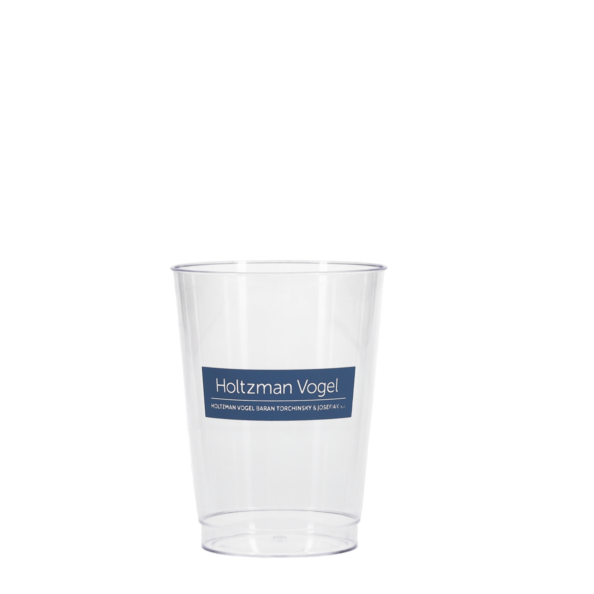 10 oz Hard Plastic Smooth Cup Clear Tradition Print 4