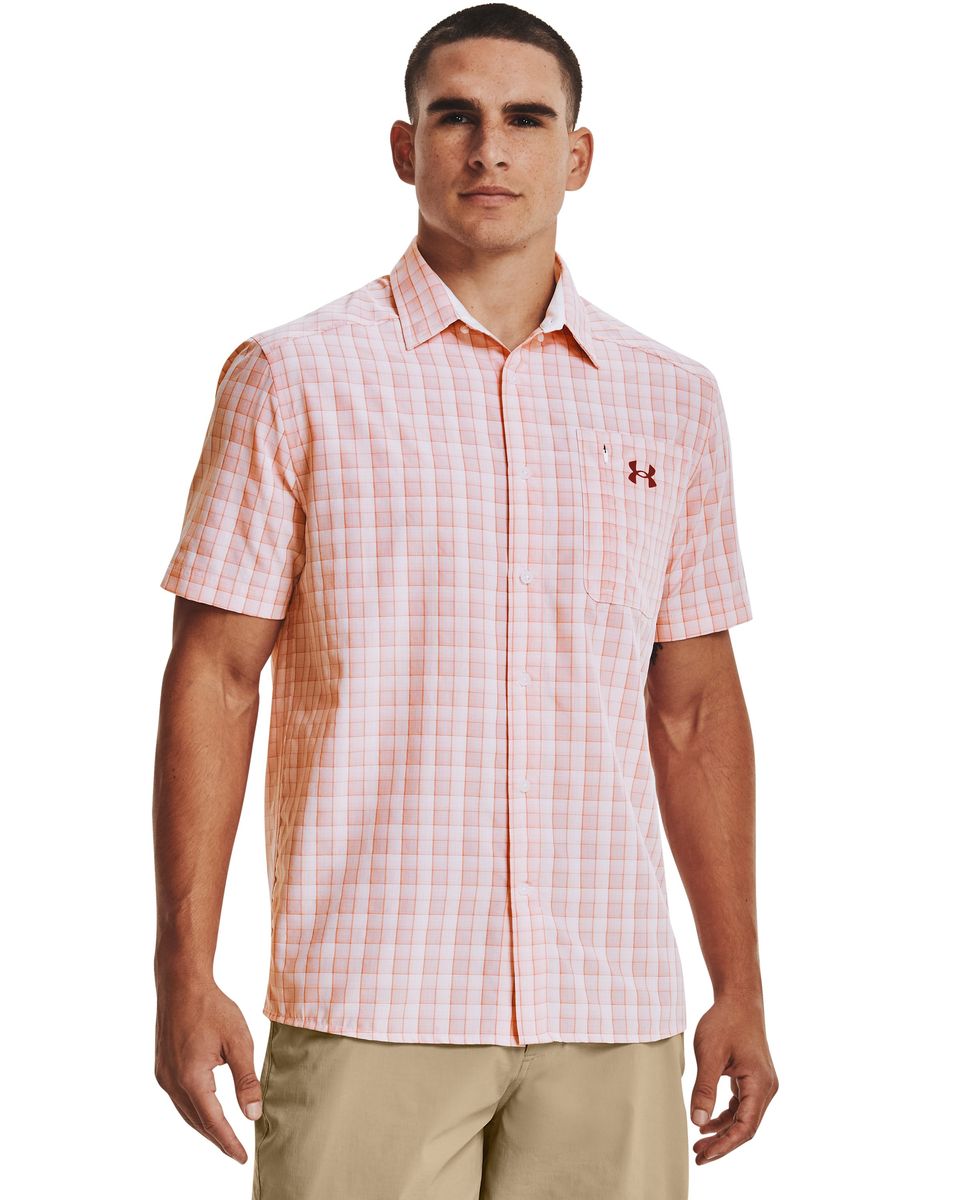 UA Drift Tide 2.0 Plaid Men's Short Sleeve 29
