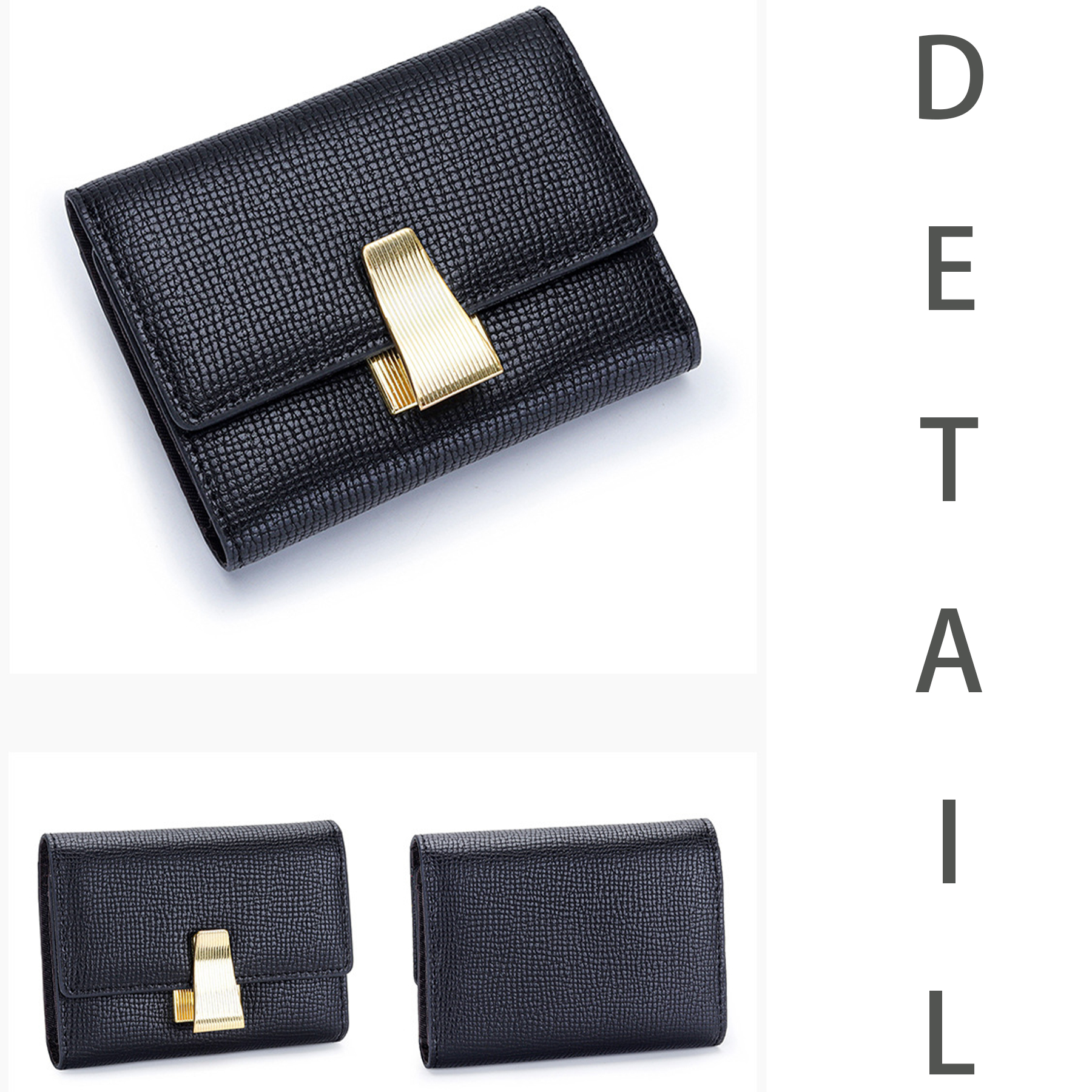 Genuine Leather Exquisite multi-card ID bag 12