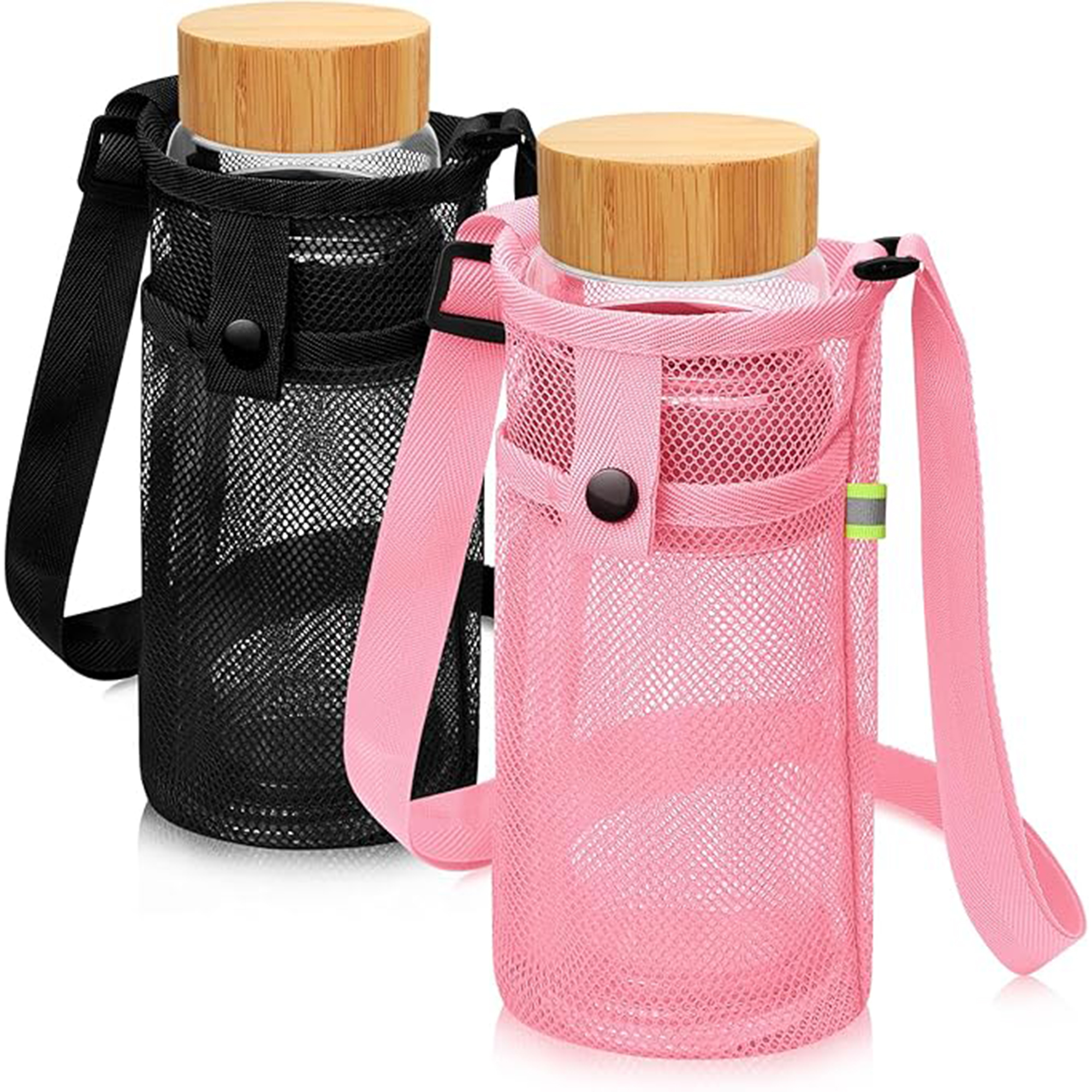 Adjustable Mesh Bottle Sling Carrier 3