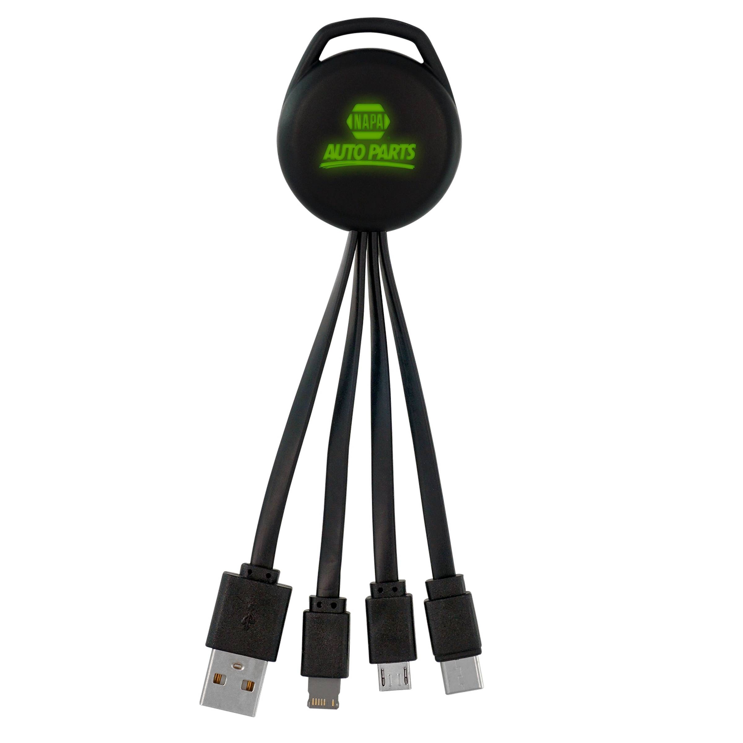 COLOR LIGHT UP VIVID 3-IN-1 CHARGING CABLE 3
