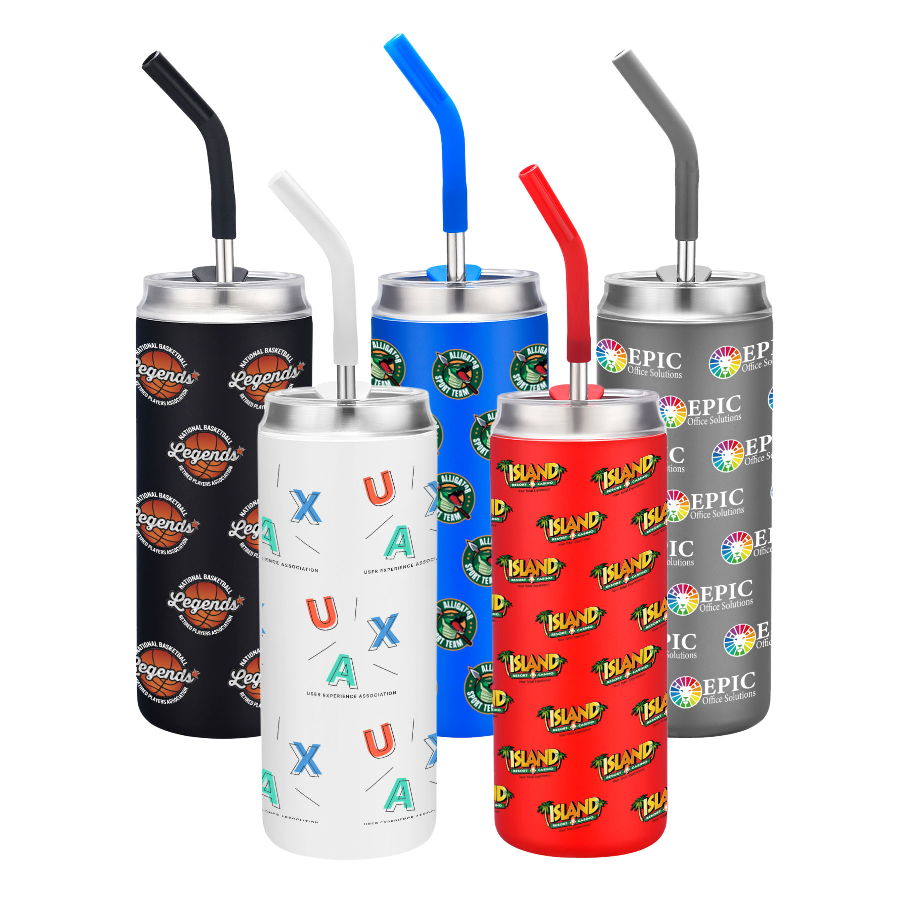 20 OZ. Vacuum Tumbler With Straw