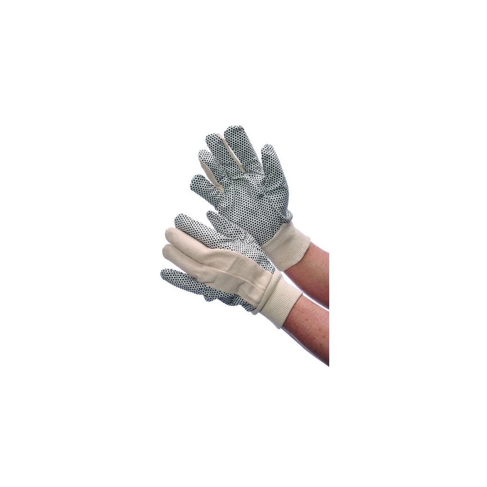 Men's Canvas Gloves - Black Dots 8 oz 2