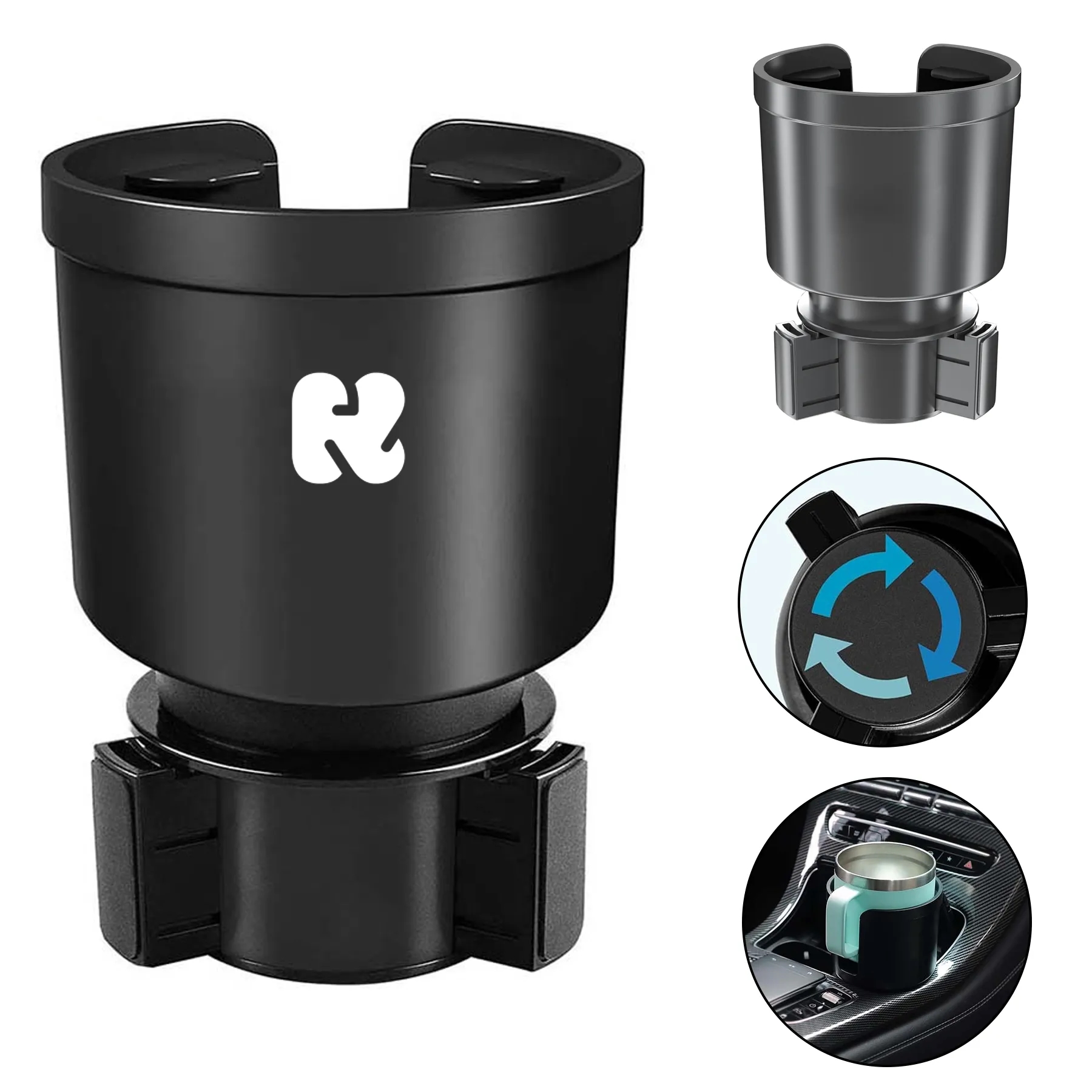 Upgraded Car Cup Holder Extension Adapter 5