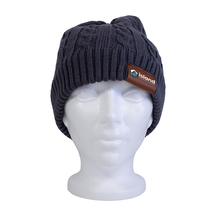"THE COZY" Cable Knit Beanie With Fluffy Soft Lining 5