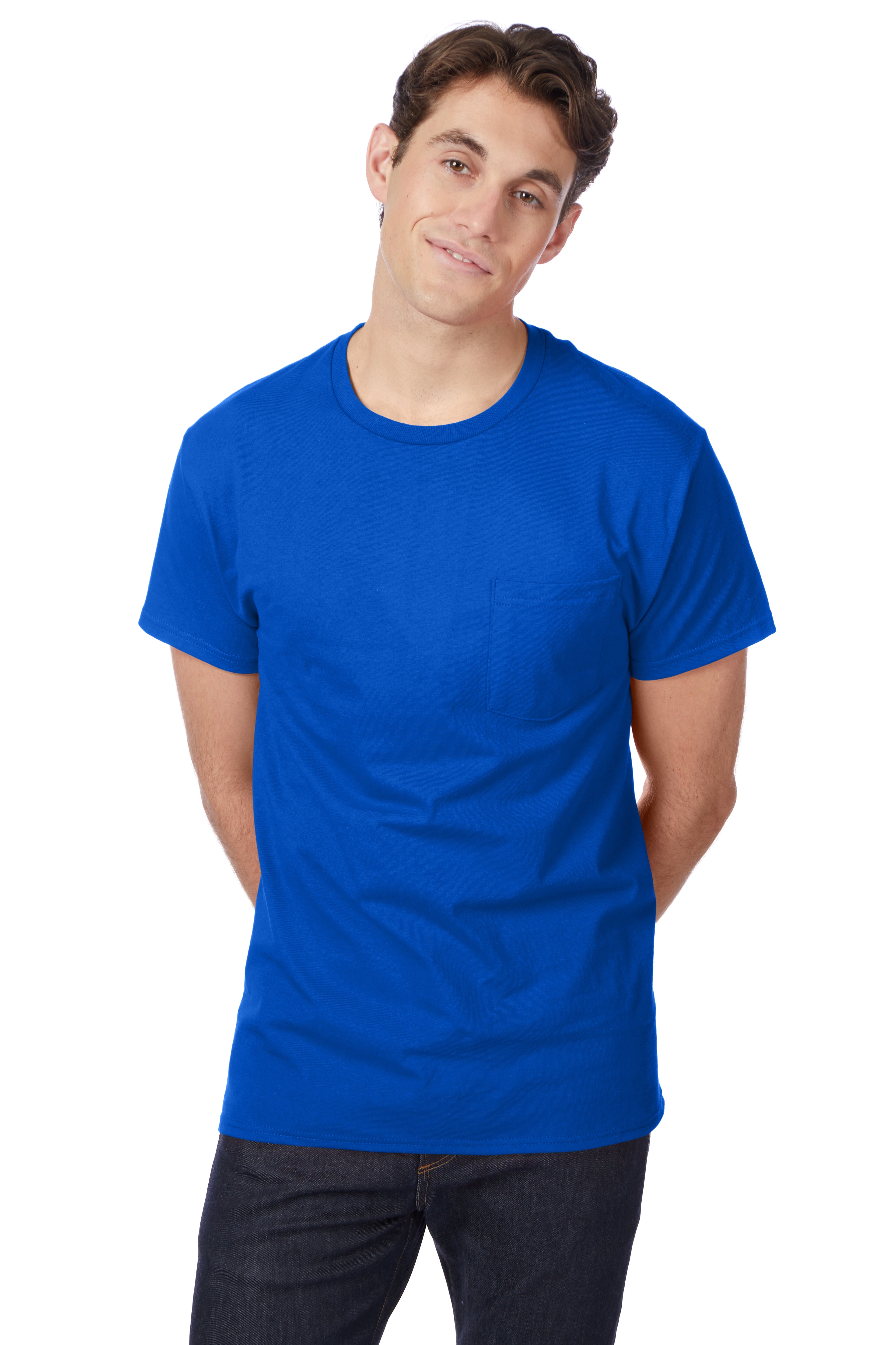 Hanes Authentic-T T-Shirt with Pocket 33
