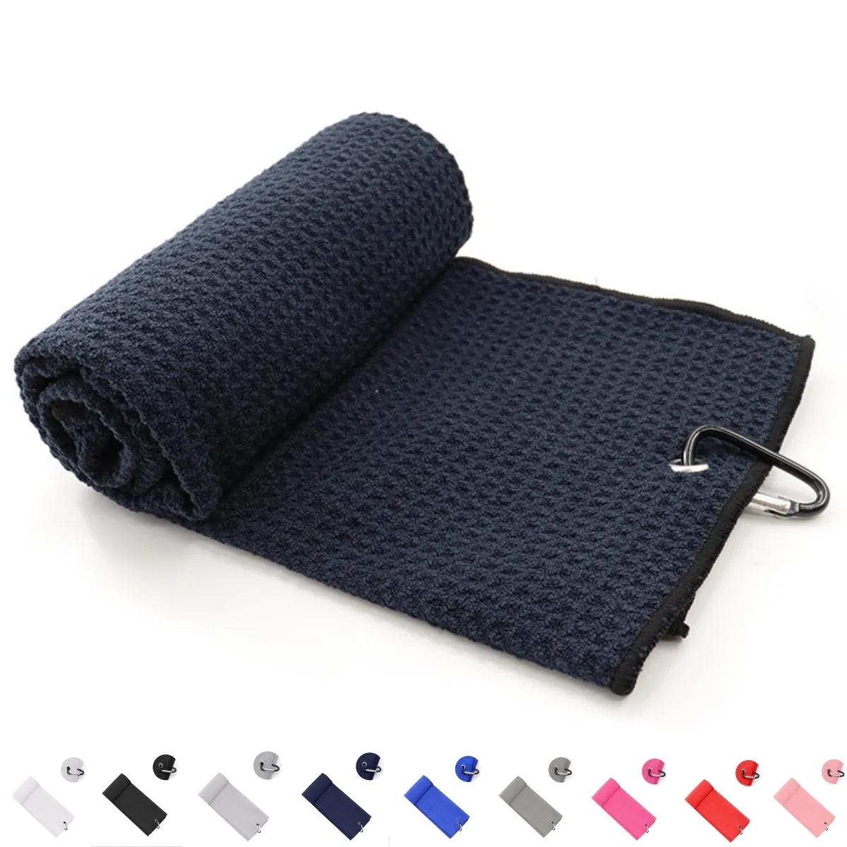 Microfiber Waffle Golf Towel