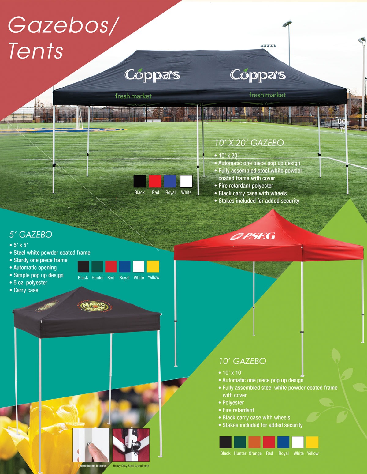 10' Pop Up Tent 16