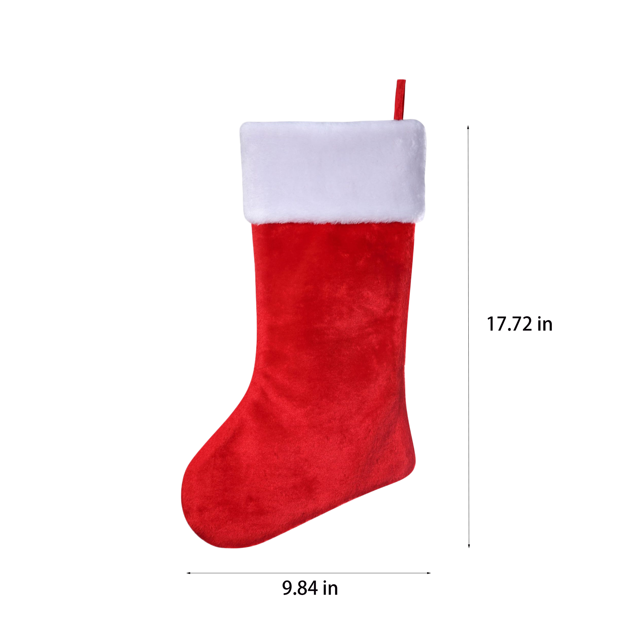 17.7 Inch Decorative Christmas Stocking 4