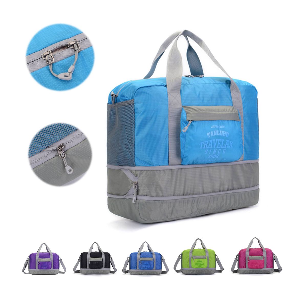 Folding Portable Waterproof Travel Bag - JZ1167 | GARCON Creative