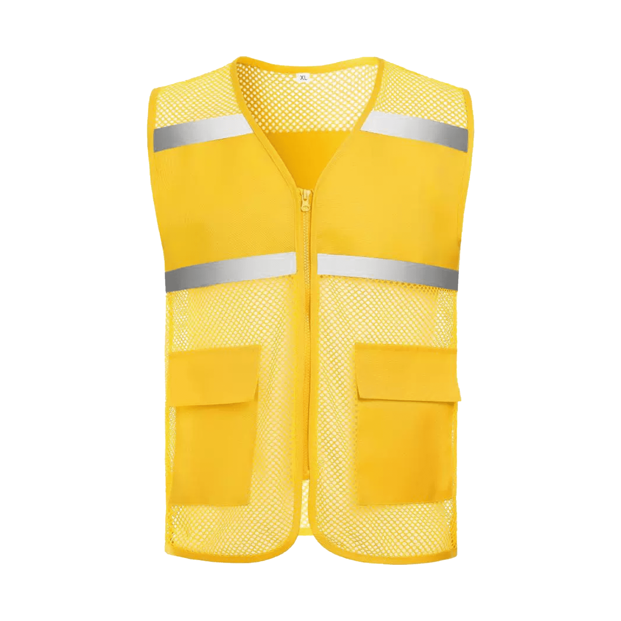 Pockets and Zipper Reflective Safety Vest 19