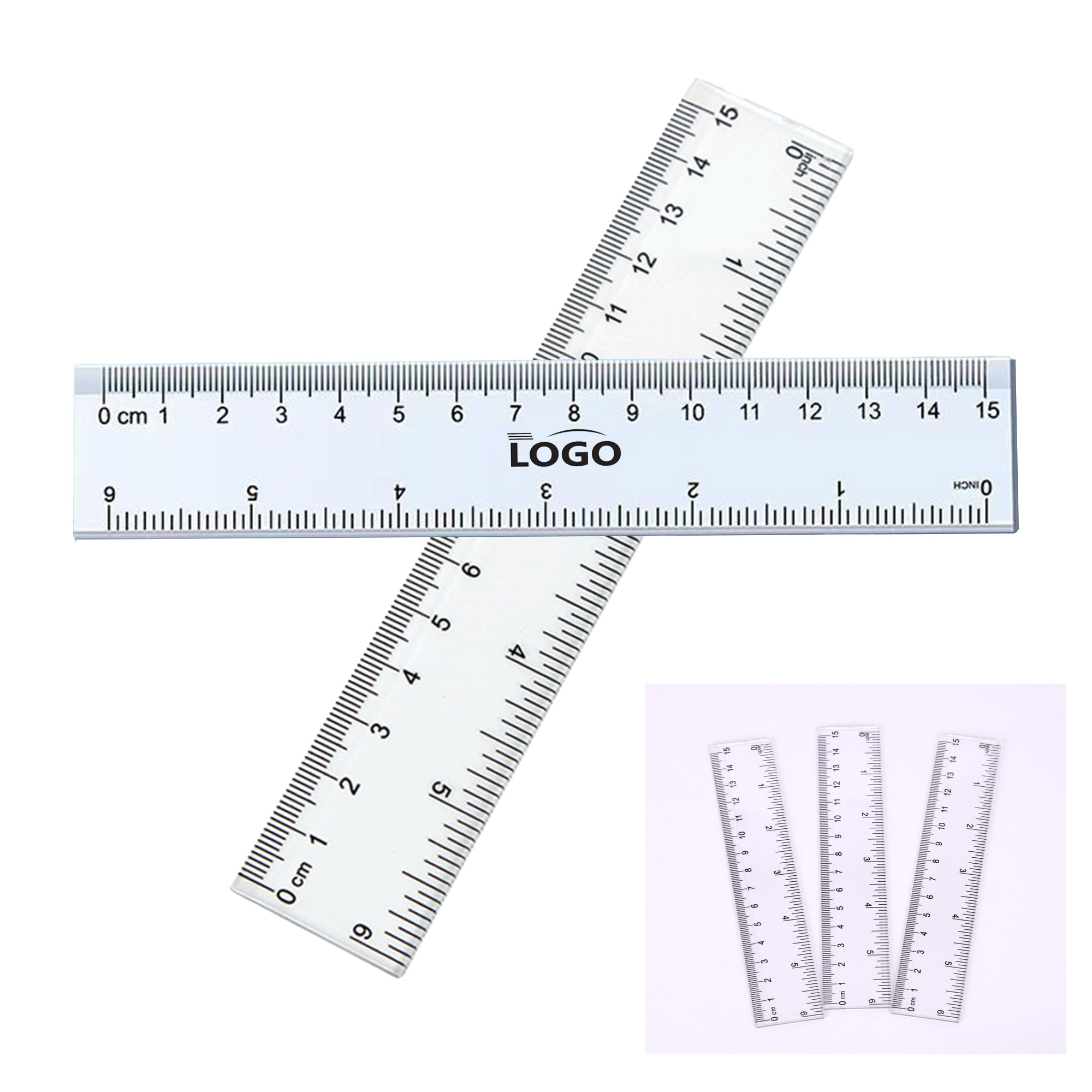 Transparent Measuring Tool Ruler 2