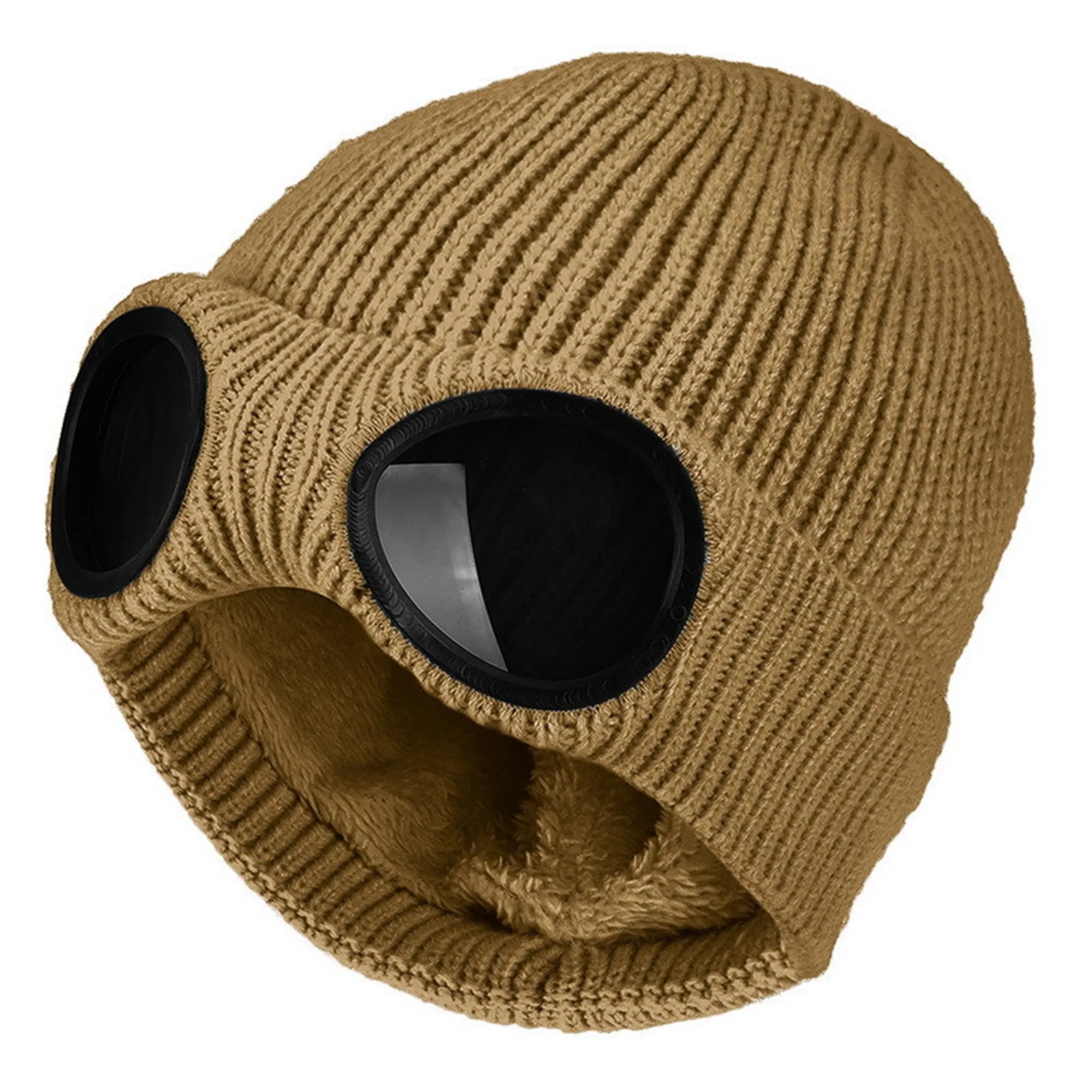 Knit Hat With Glasses 10