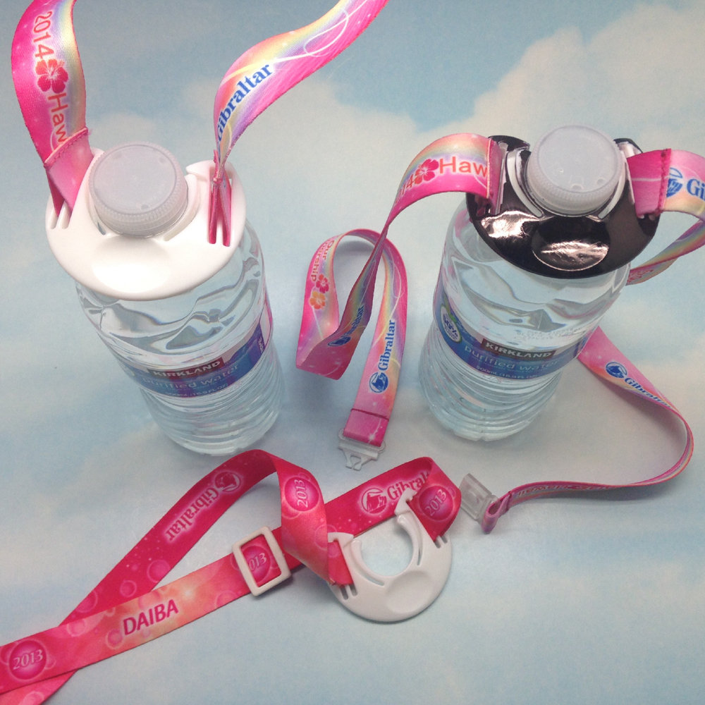Water Bottle Holder Lanyard Polyester (Plastic Bottle Holder