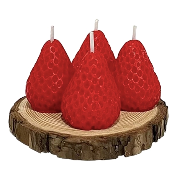 Strawberry Shaped Scented Candle