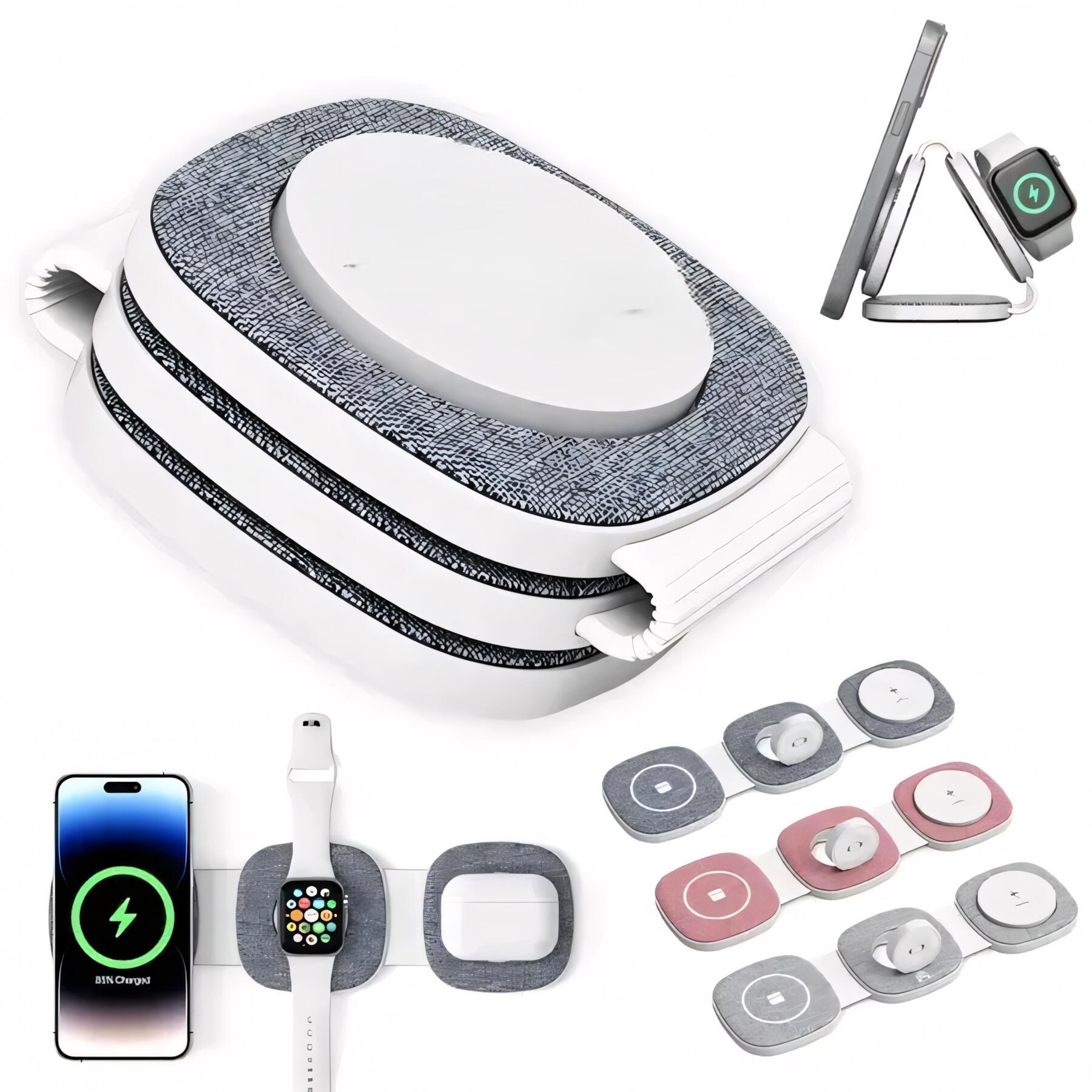 3 in 1 Wireless Charger Station