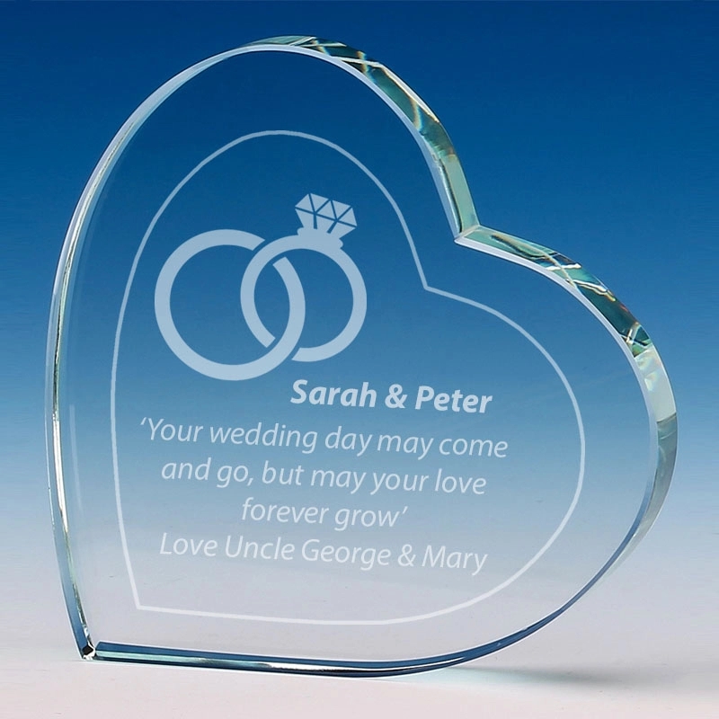 Optic Crystal Heart Award