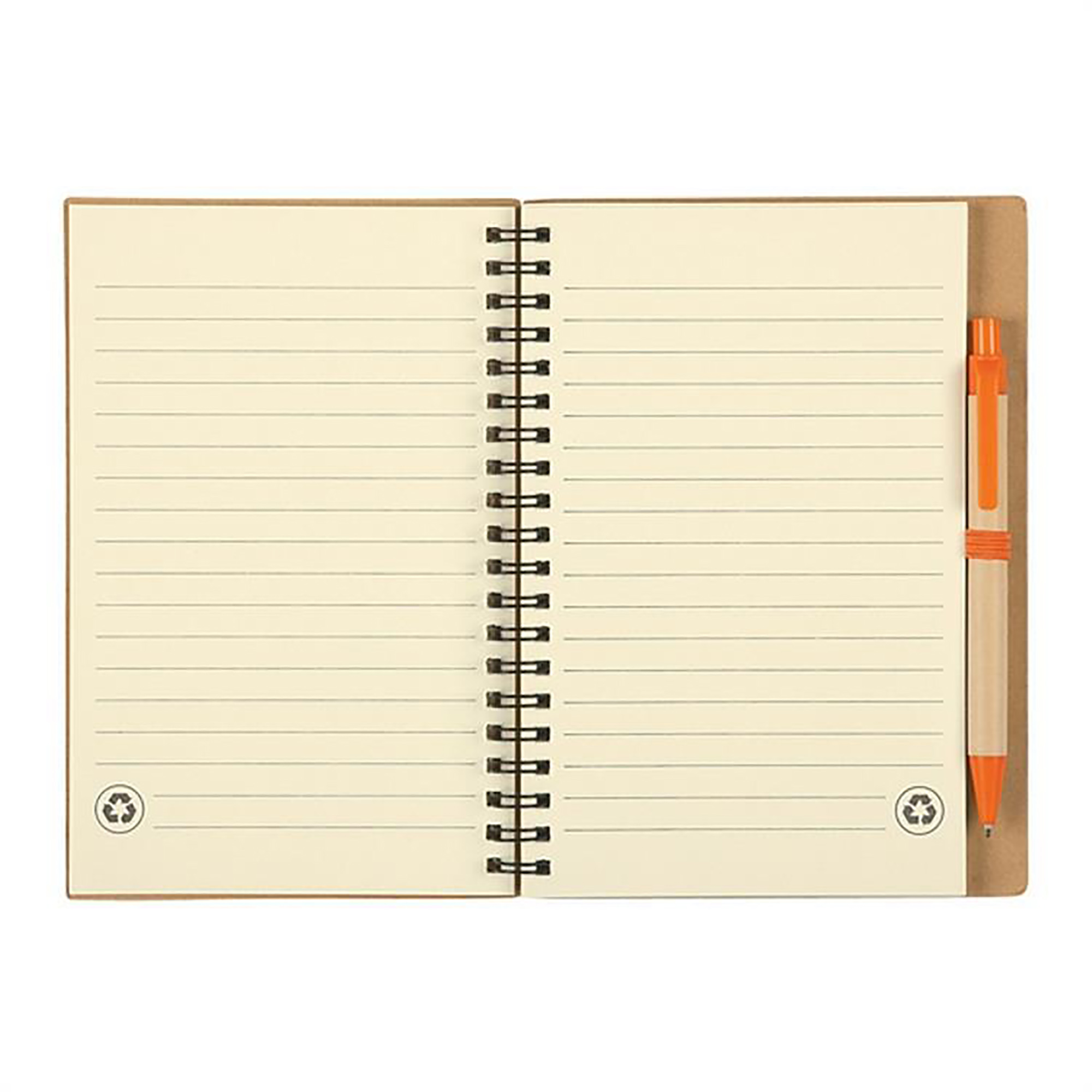 Kraft Paper Notebook With Pen 9