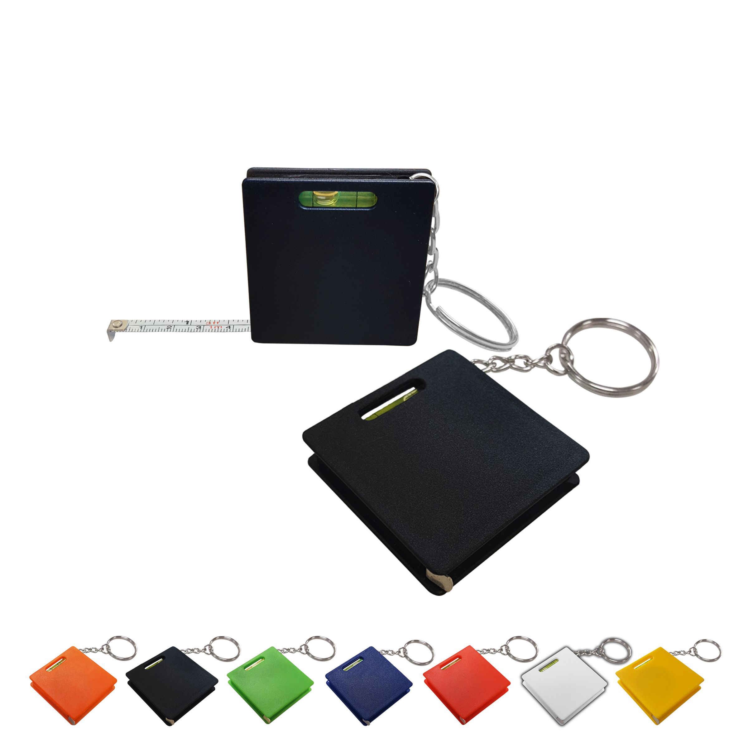 Measuring Tape Keychain With Level - Measures 1 Meter or 39 inches 13