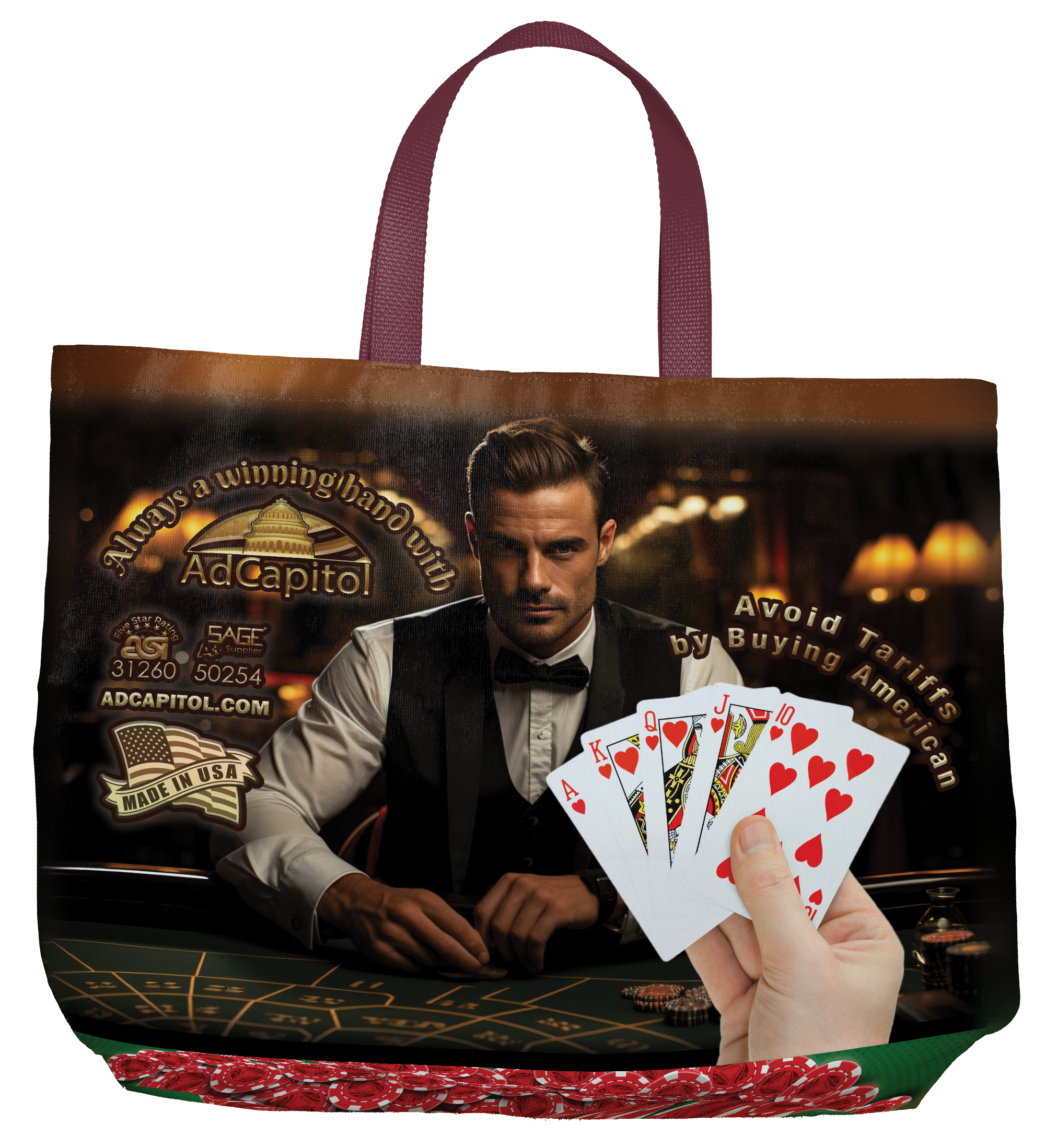 Sublimated Tote Bag 17