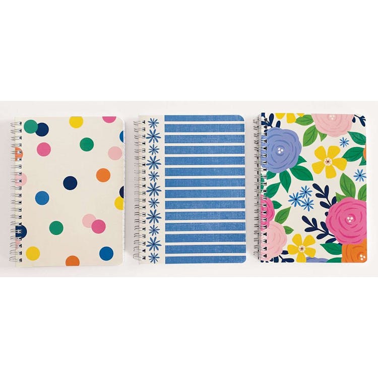 Personal Notebooks - 3 Fashion Covers 7" x 5" 3