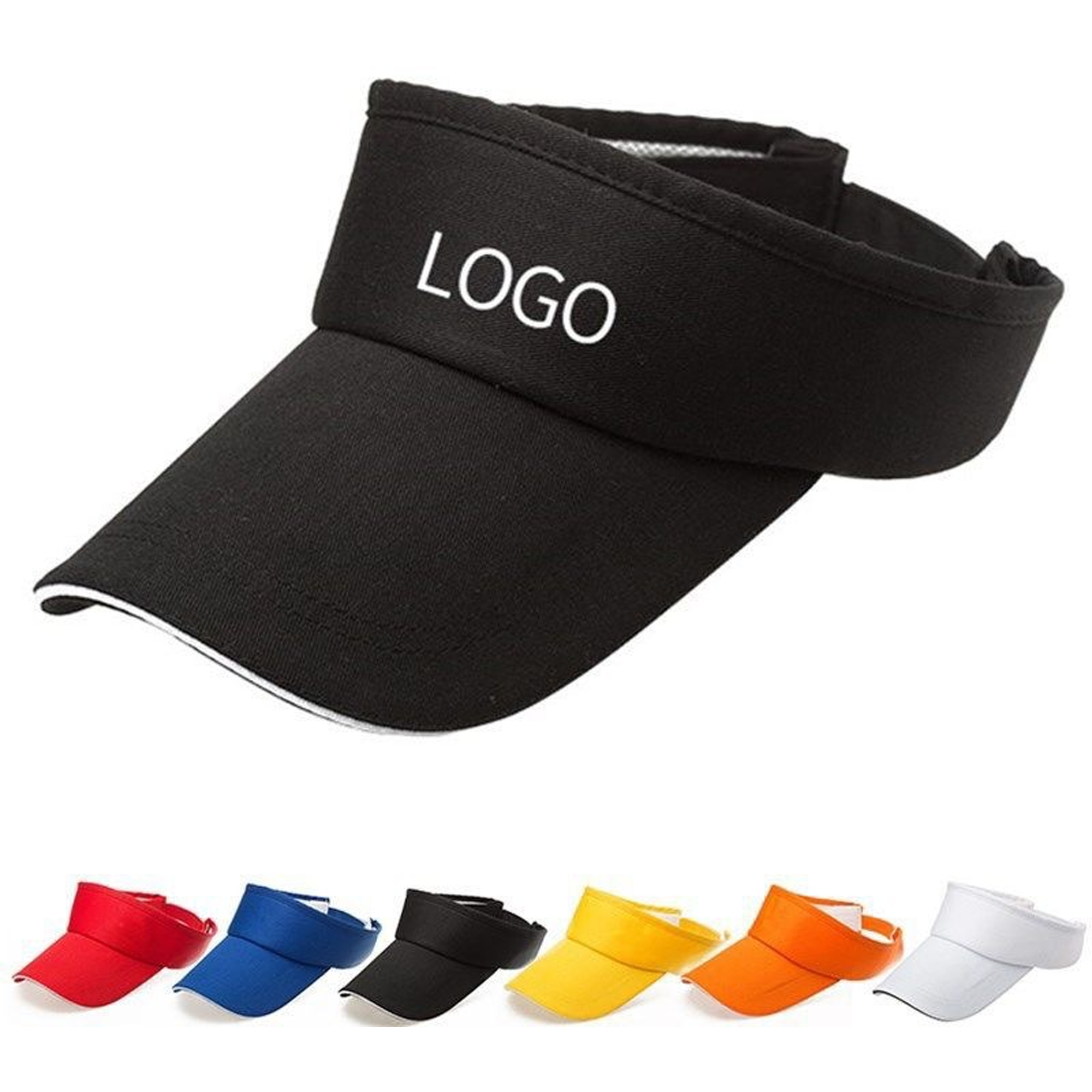 Custom Empty Top Baseball Visor Cap 6