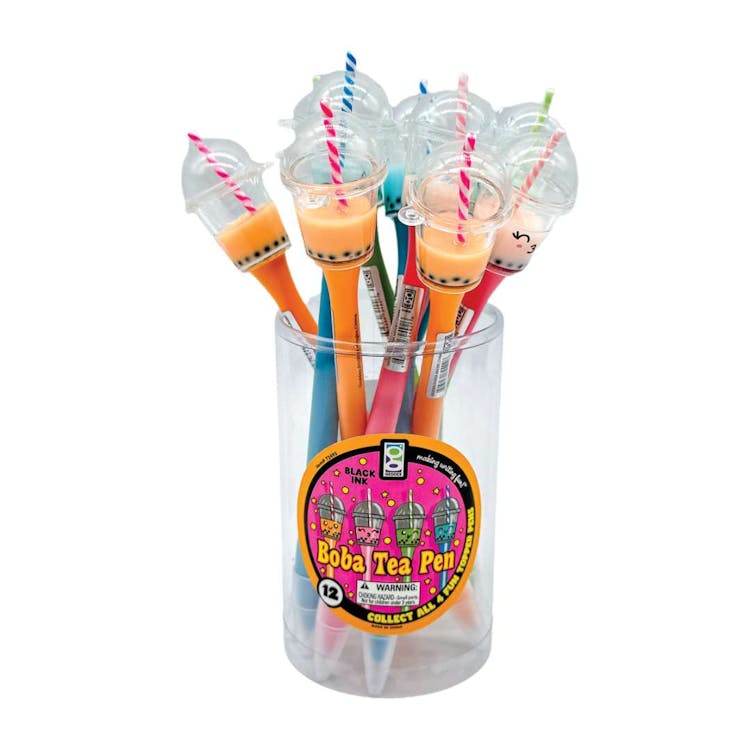 Boba Tea Pens Assorted 12/Tub 3
