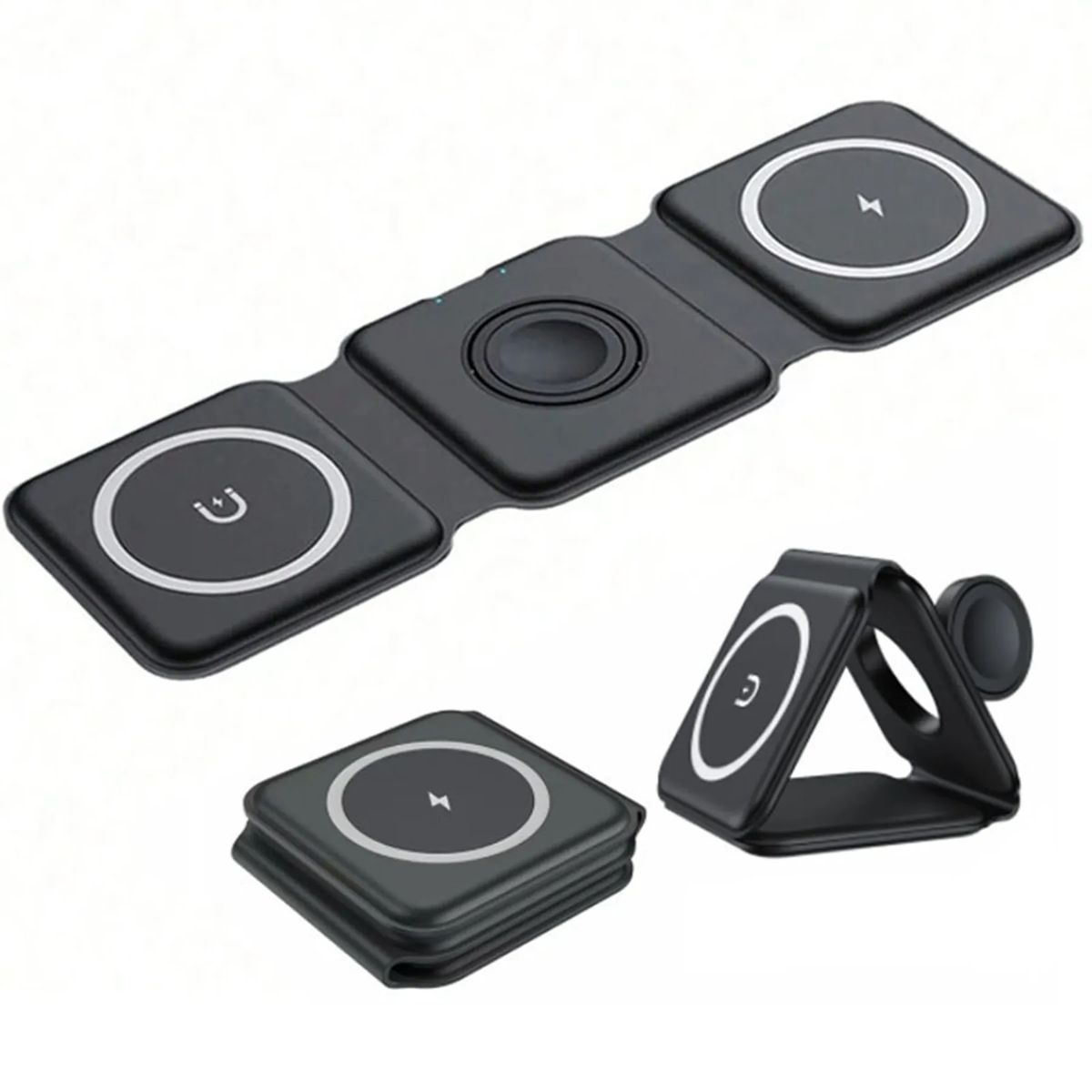 3 in 1 Magnetic 15 W Collapsible Wireless Charger 10