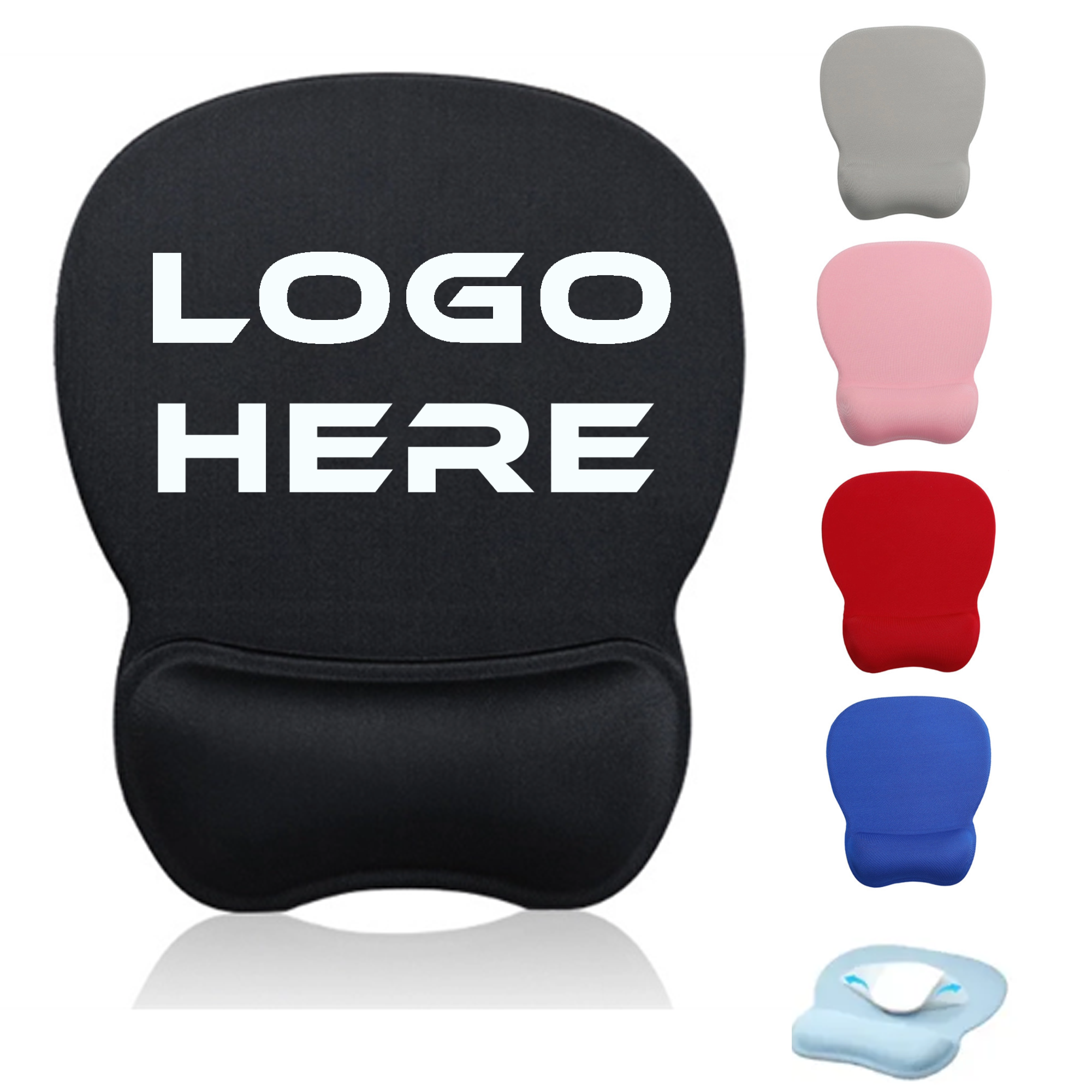 Ergonomic Memory Foam Mouse Pad