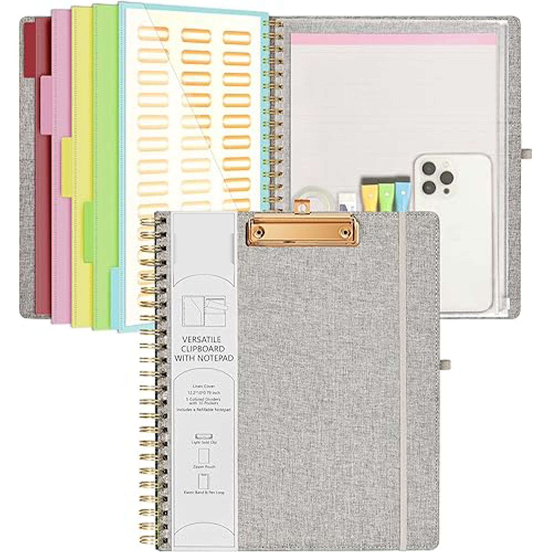 Portable Clipboard Combination With Folder And Notepad 31
