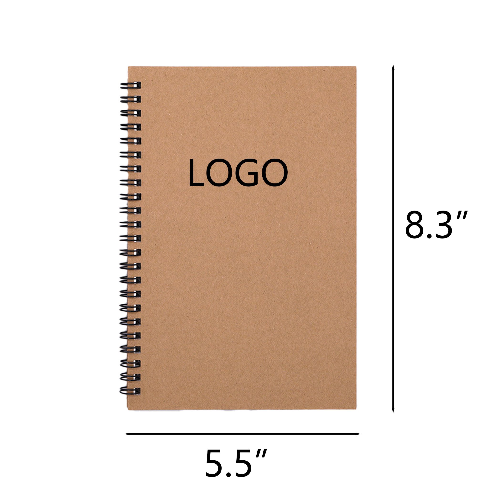 A5 Kraft Paper Coil Notebook 3