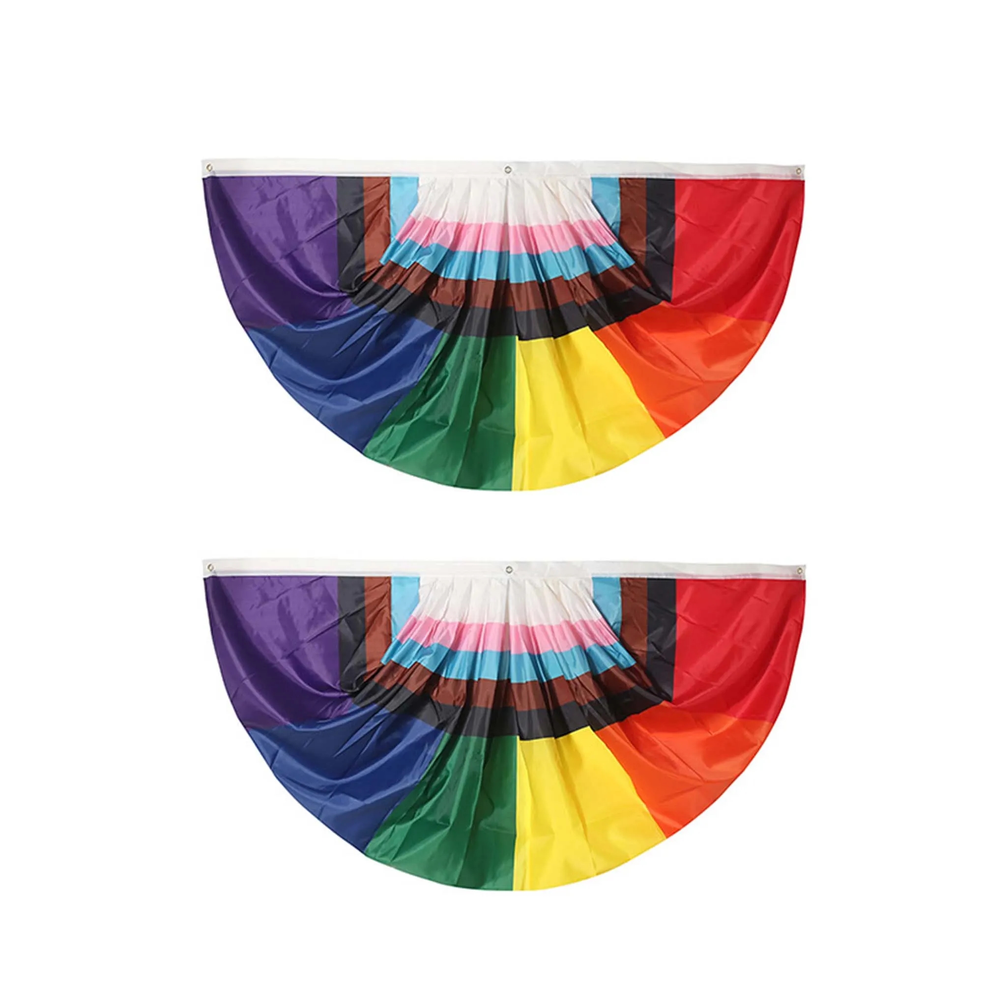 Rainbow Sector Shaped Banner 7