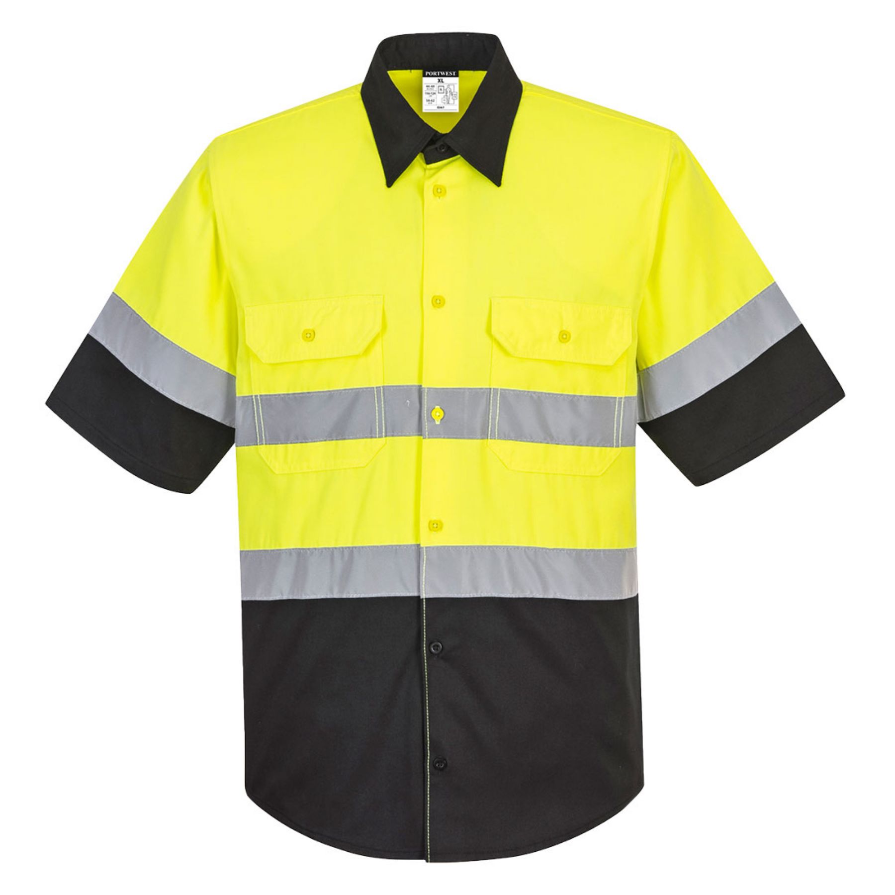 Portwest Two Tone Short Sleeve ANSI Work Shirt