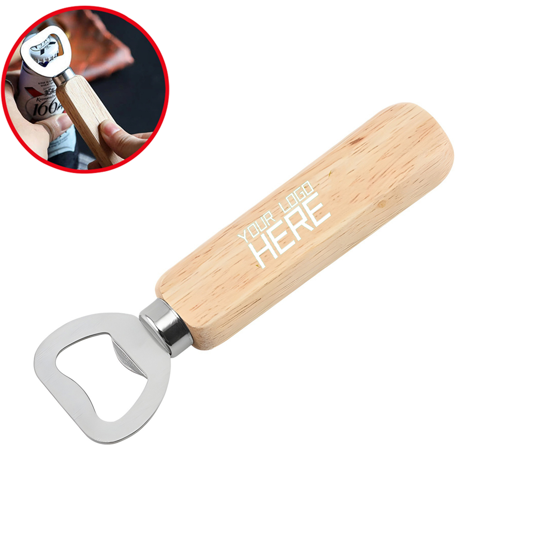 Wooden Bottle Opener