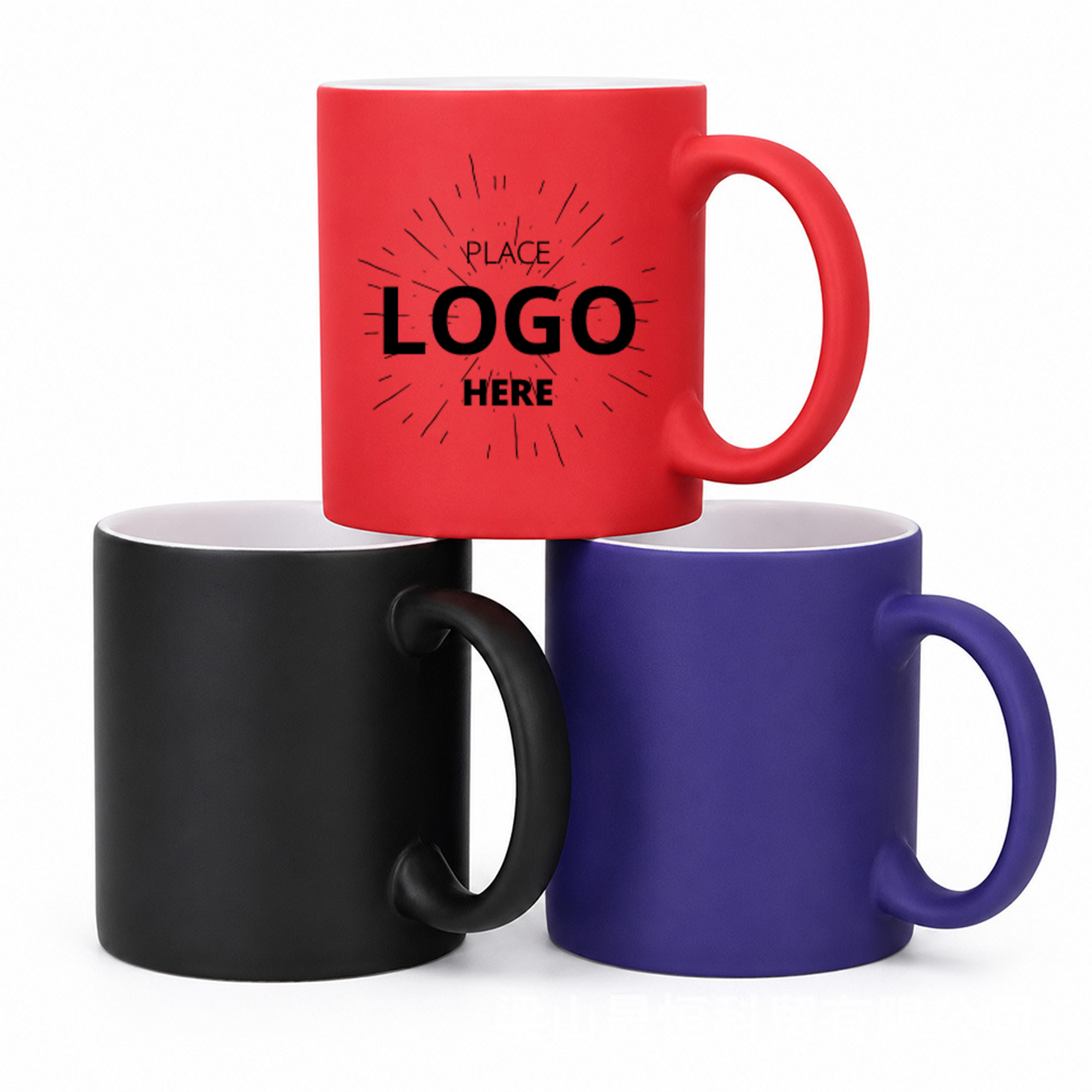 Plain White Porcelain Drinking Cup Customizable Coffee Mug 2