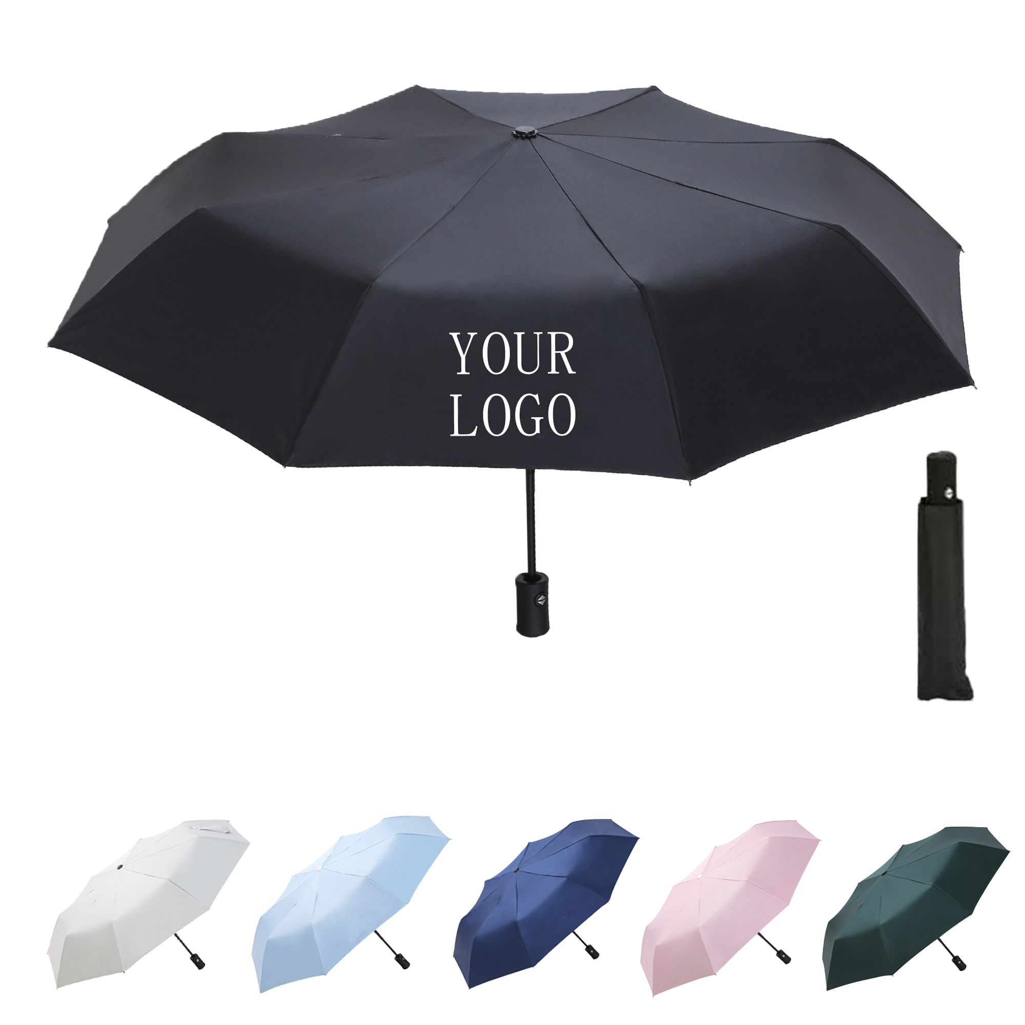 MOQ 20 PCS Automatic Folding Umbrella