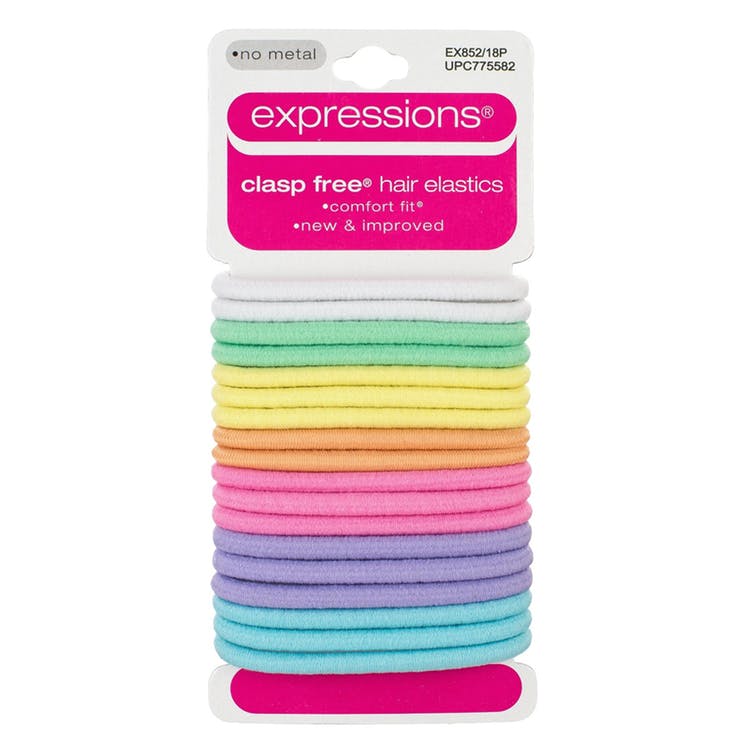 Hair Ties - Rainbow Pastels 18 Pack 3
